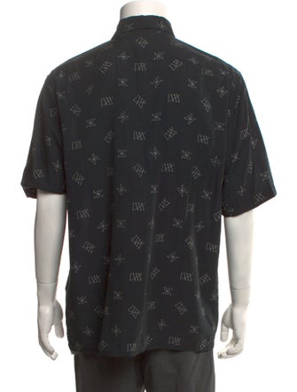 Fendi Printed Short Sleeve Shirt
