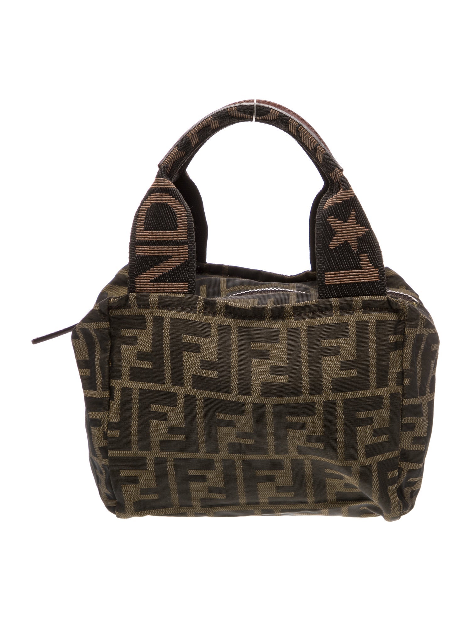 Fendi Zucca FF Top Handle Bag