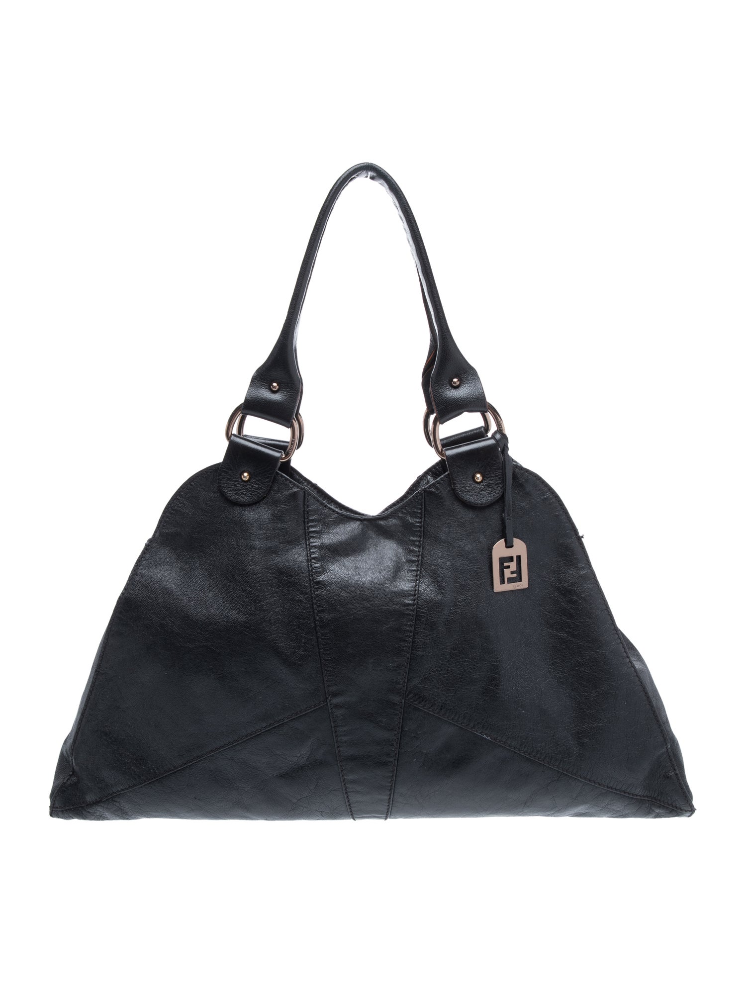 Fendi Zucchino FF Hobo Vintage