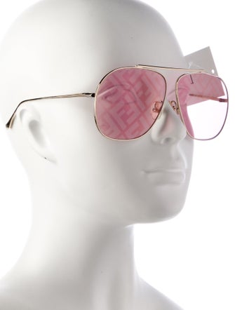 Fendi Aviator Tinted Sunglasses