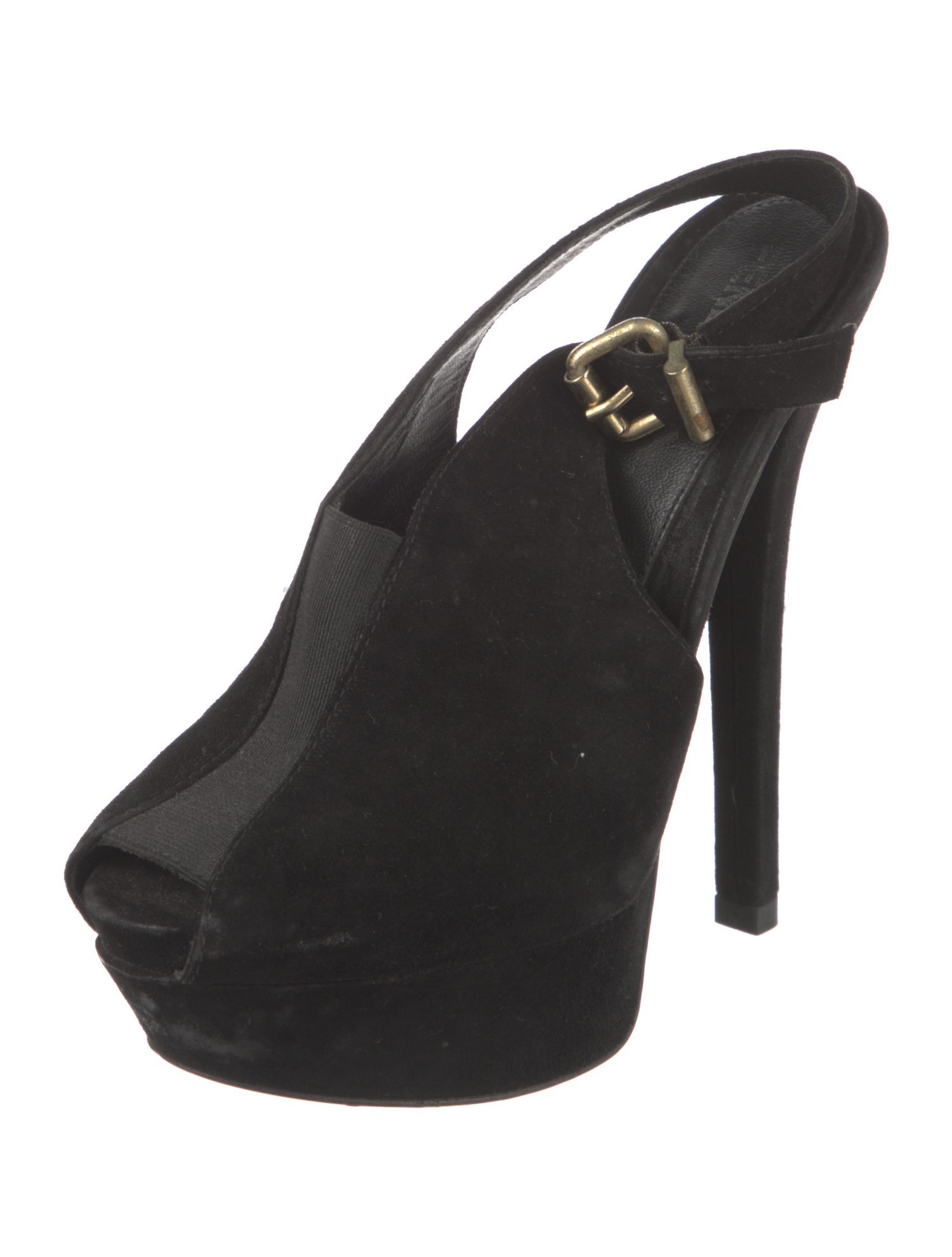 Fendi Suede Slingback Sandals