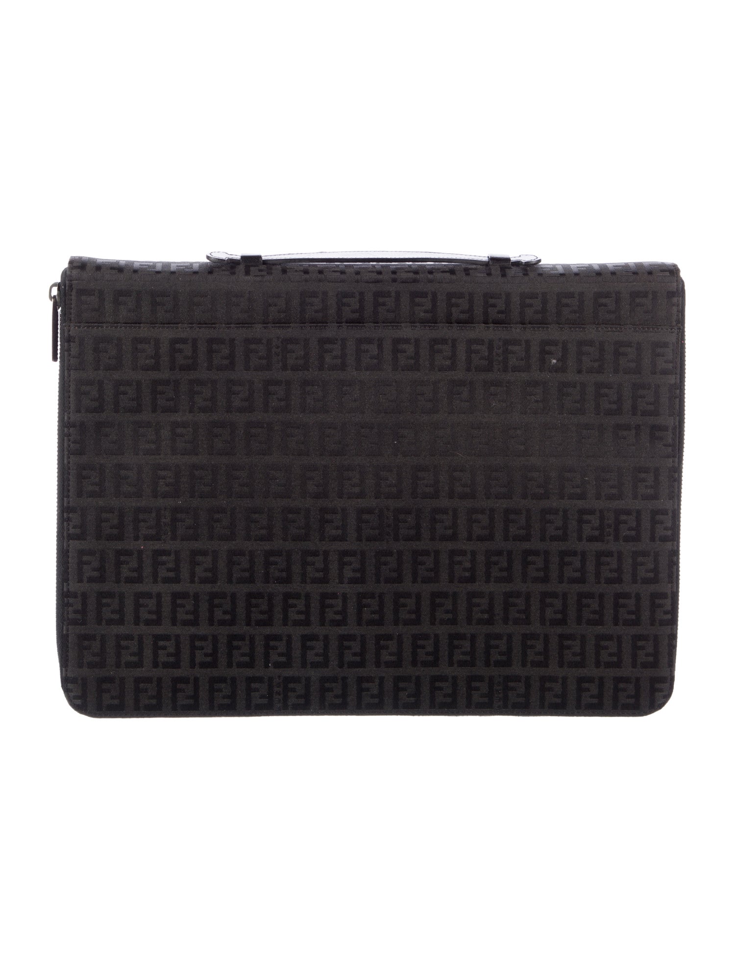 Fendi Leather Travel Portfolio