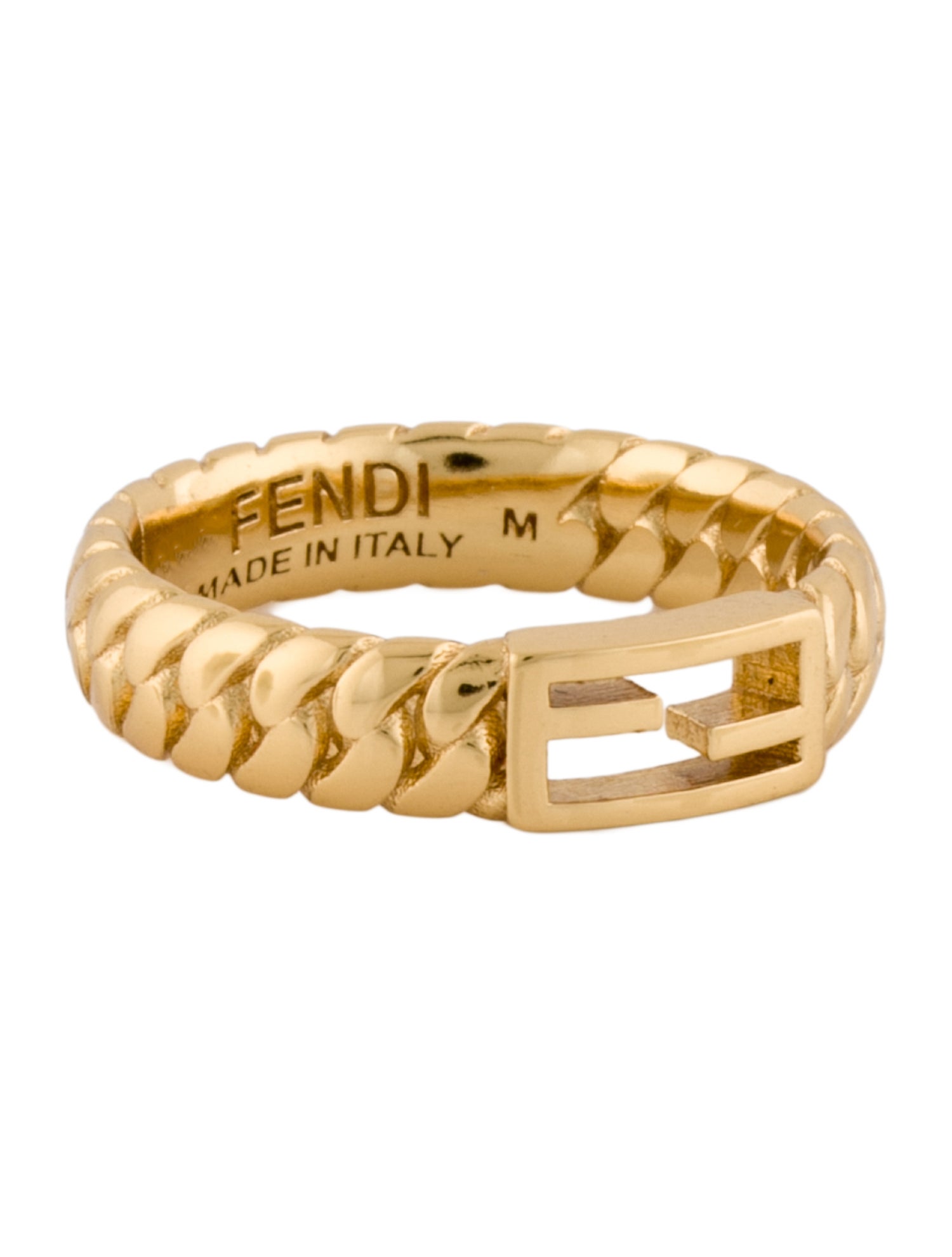 Fendi Baguette Cocktail Ring