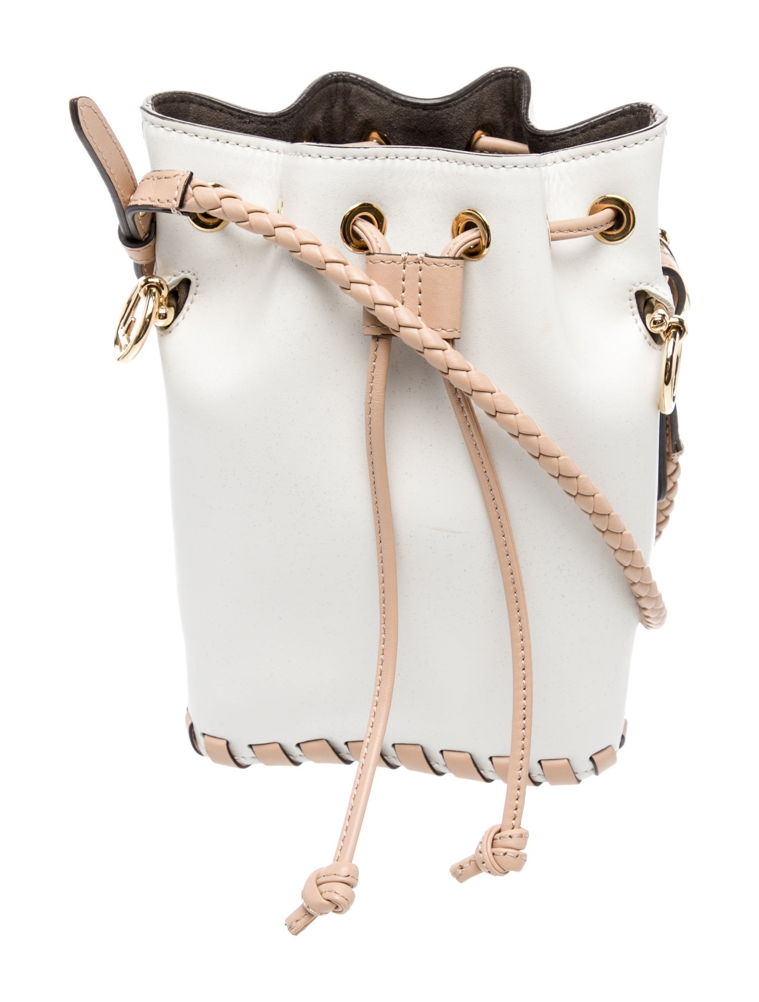 Fendi Leather Bucket Bag