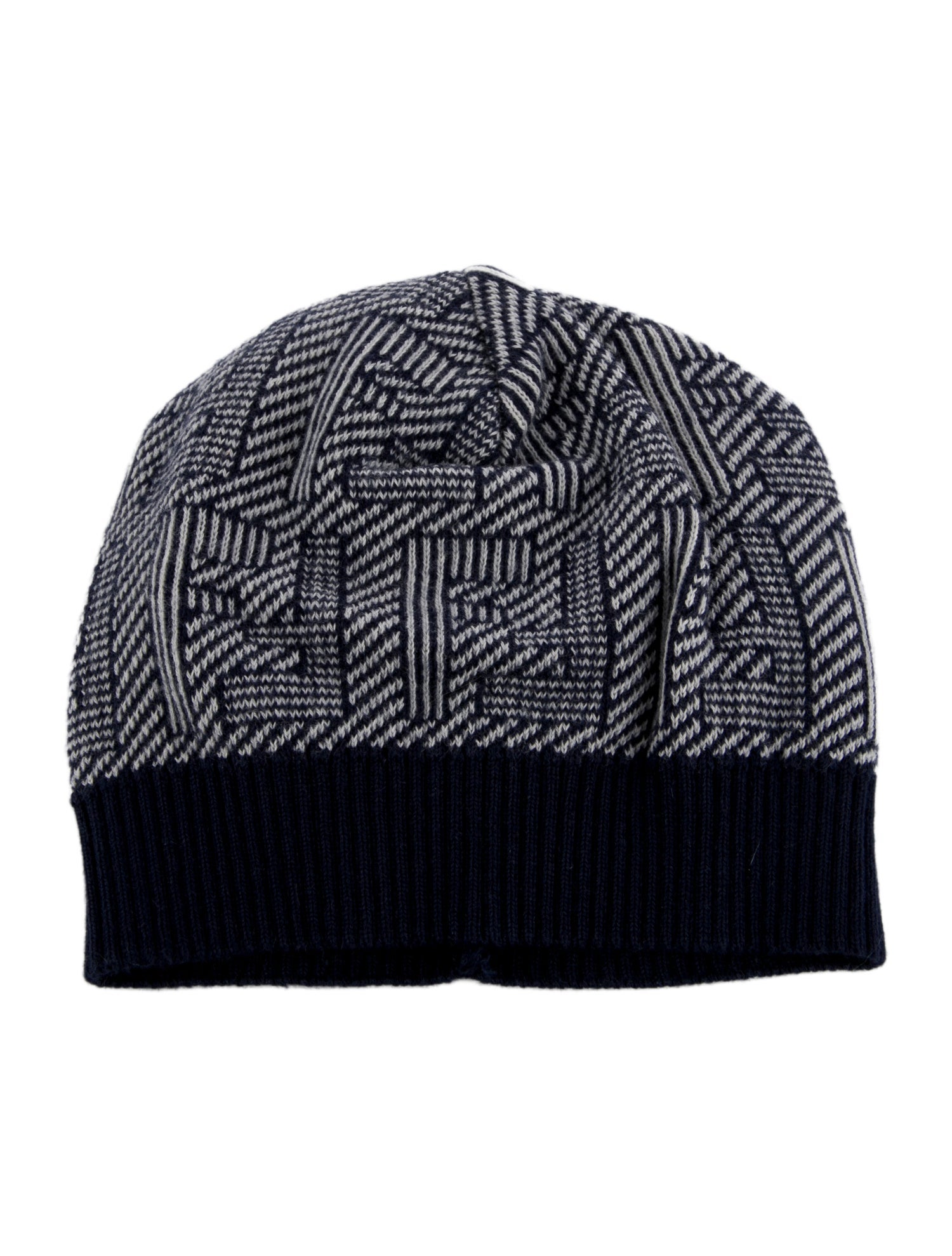 Fendi Infant Boys' Patterned Knit Beanie w/Tags