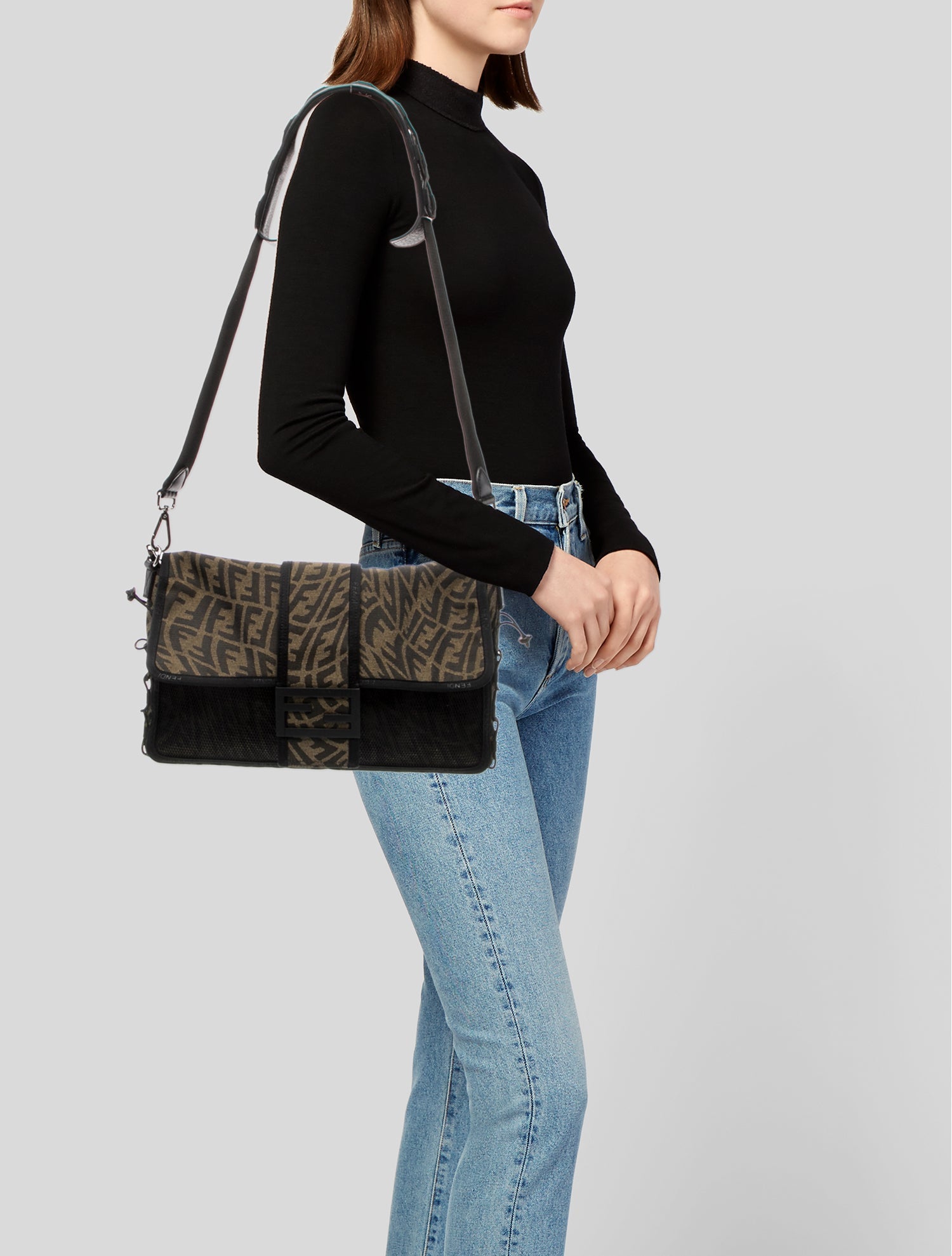 Fendi Zucca FF Baguette