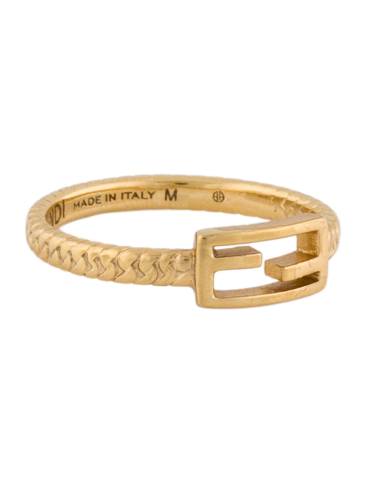 Fendi Baguette Cocktail Ring