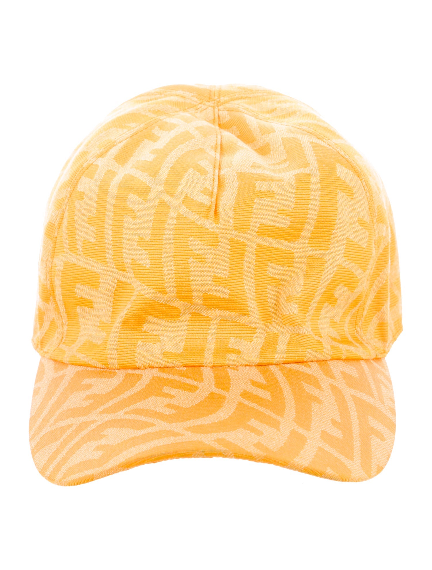 Fendi Pattern Print Baseball Cap