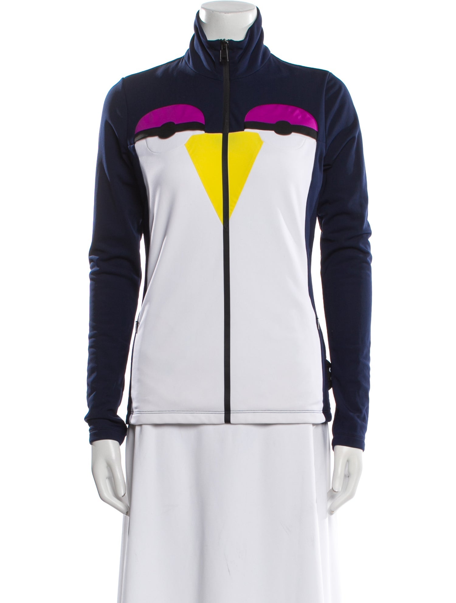 Fendi Colorblock Pattern Jacket