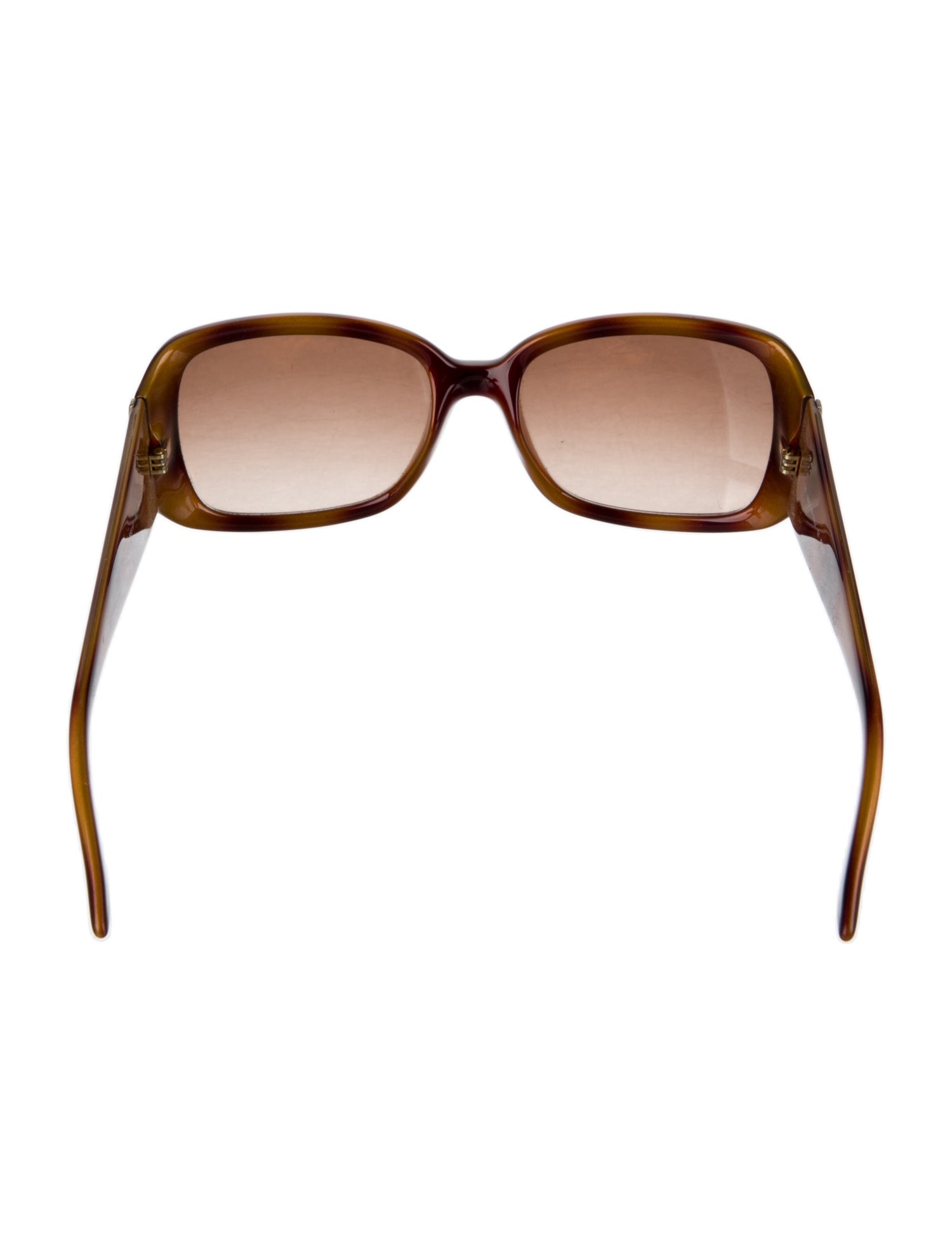 Fendi Zucca FF Logo Square Sunglasses