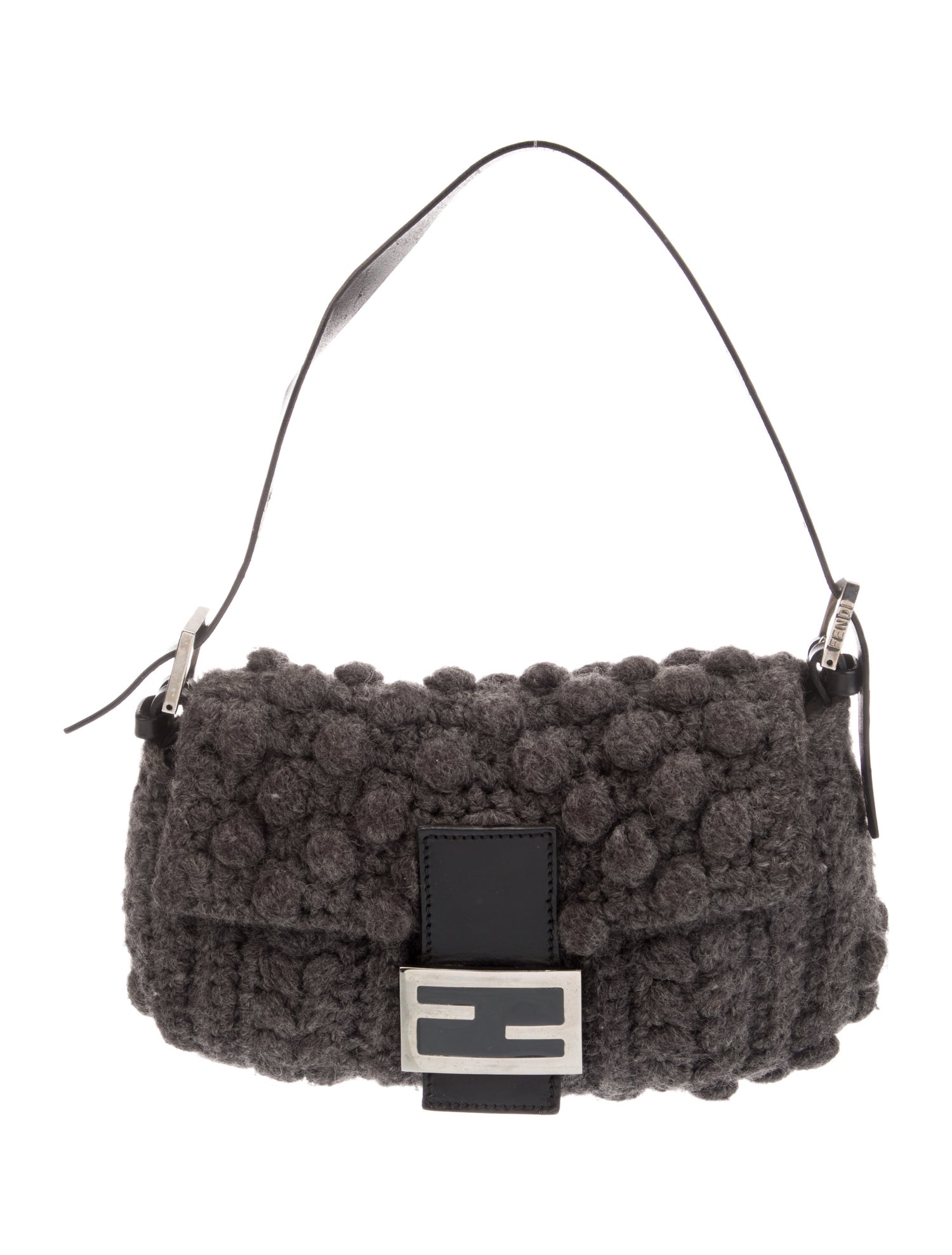 Fendi Wool Baguette
