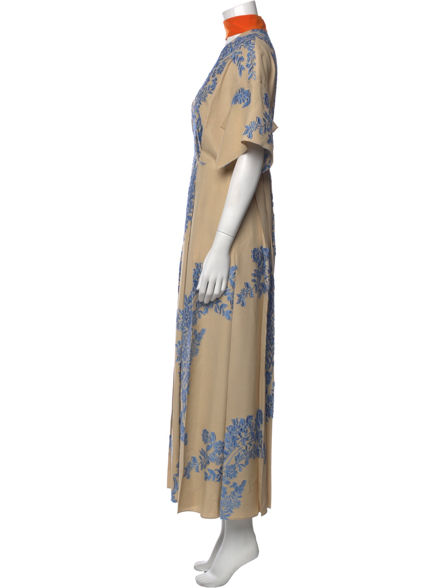 Fendi Printed Long Dress