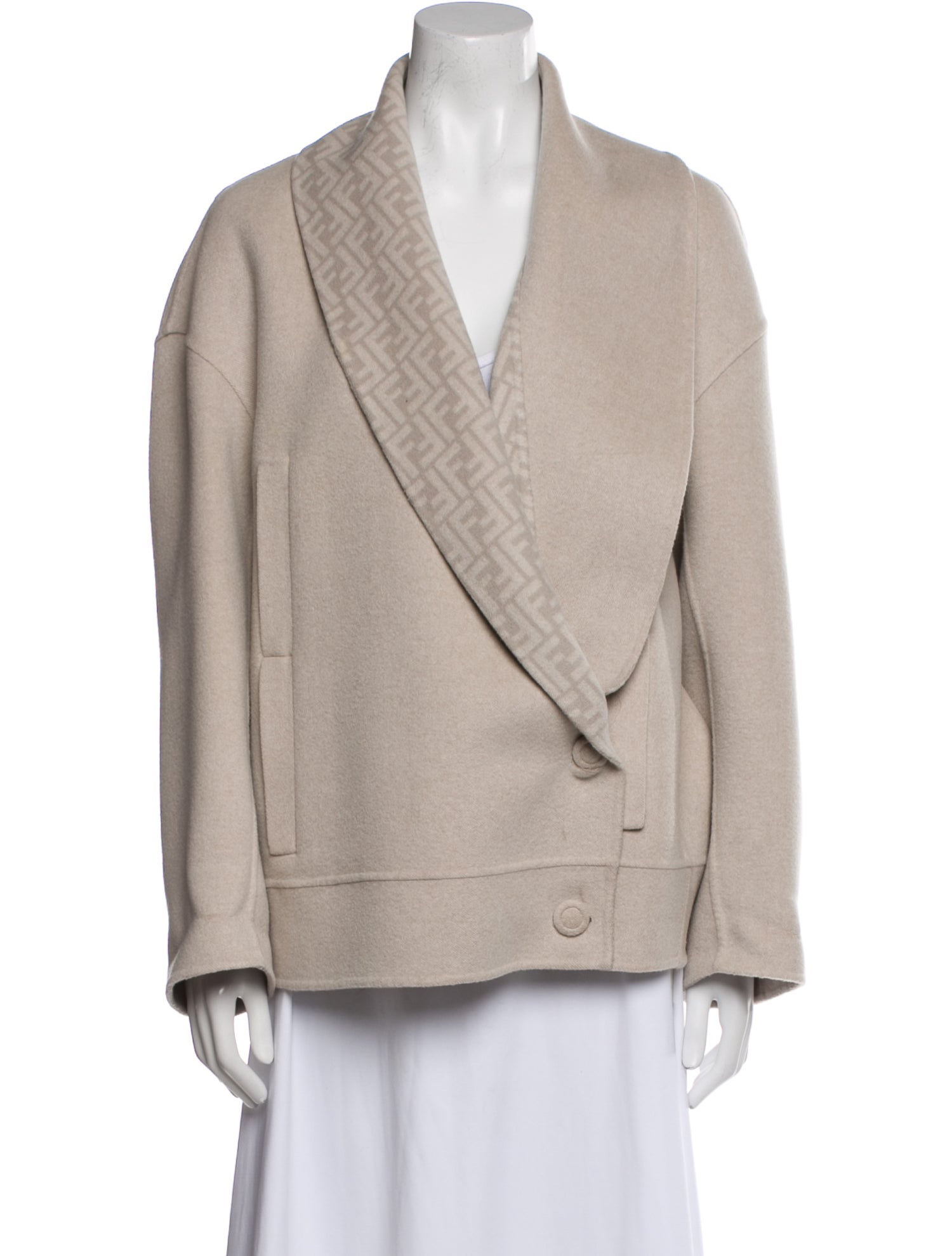 Fendi Virgin Wool Coat