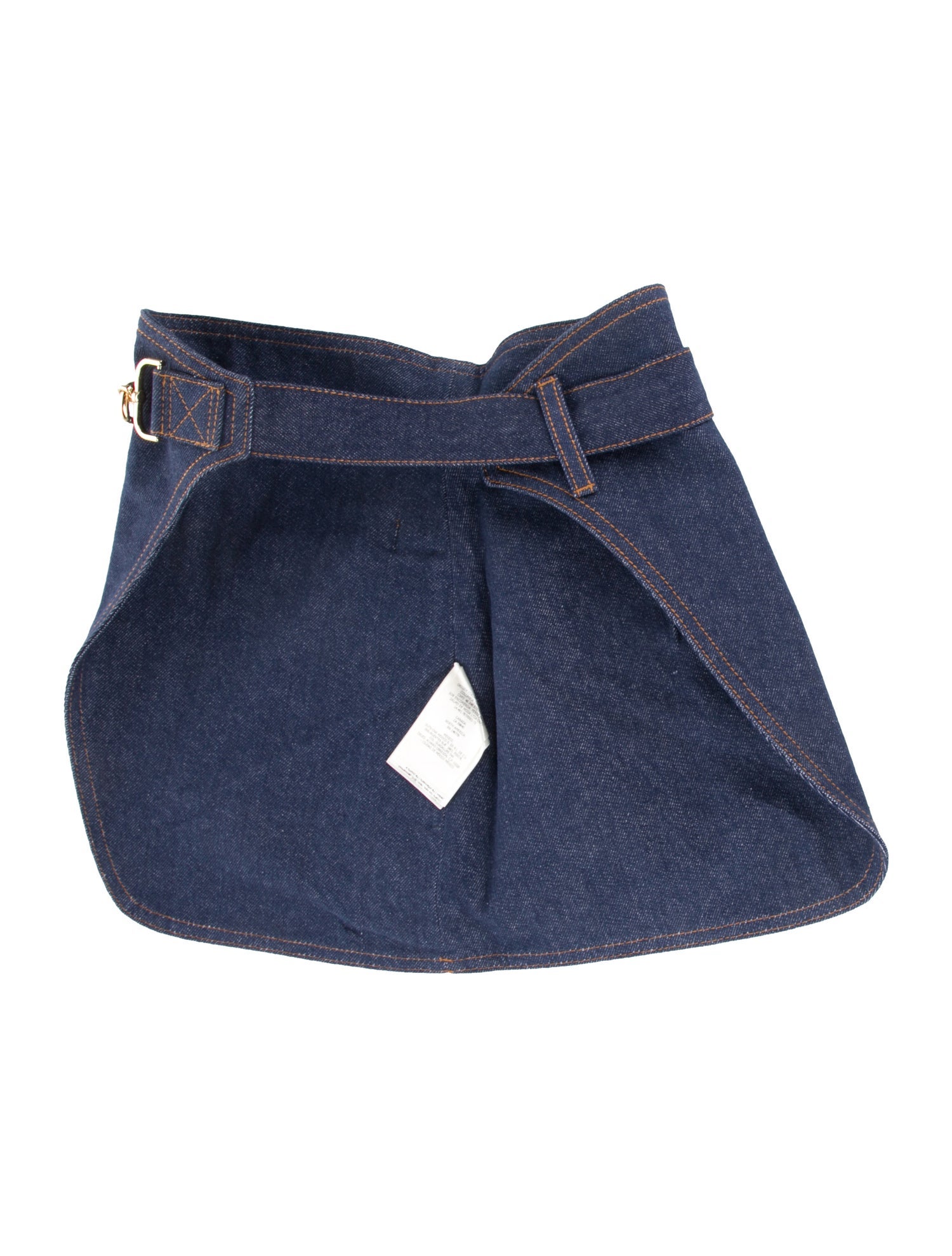 Fendi Wide Denim Waist Belt