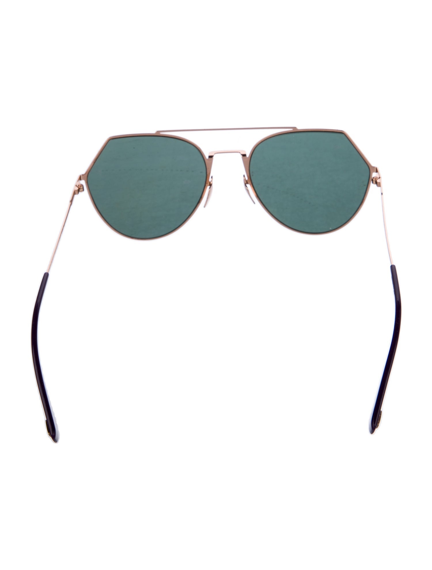 Fendi Aviator Mirrored Sunglasses