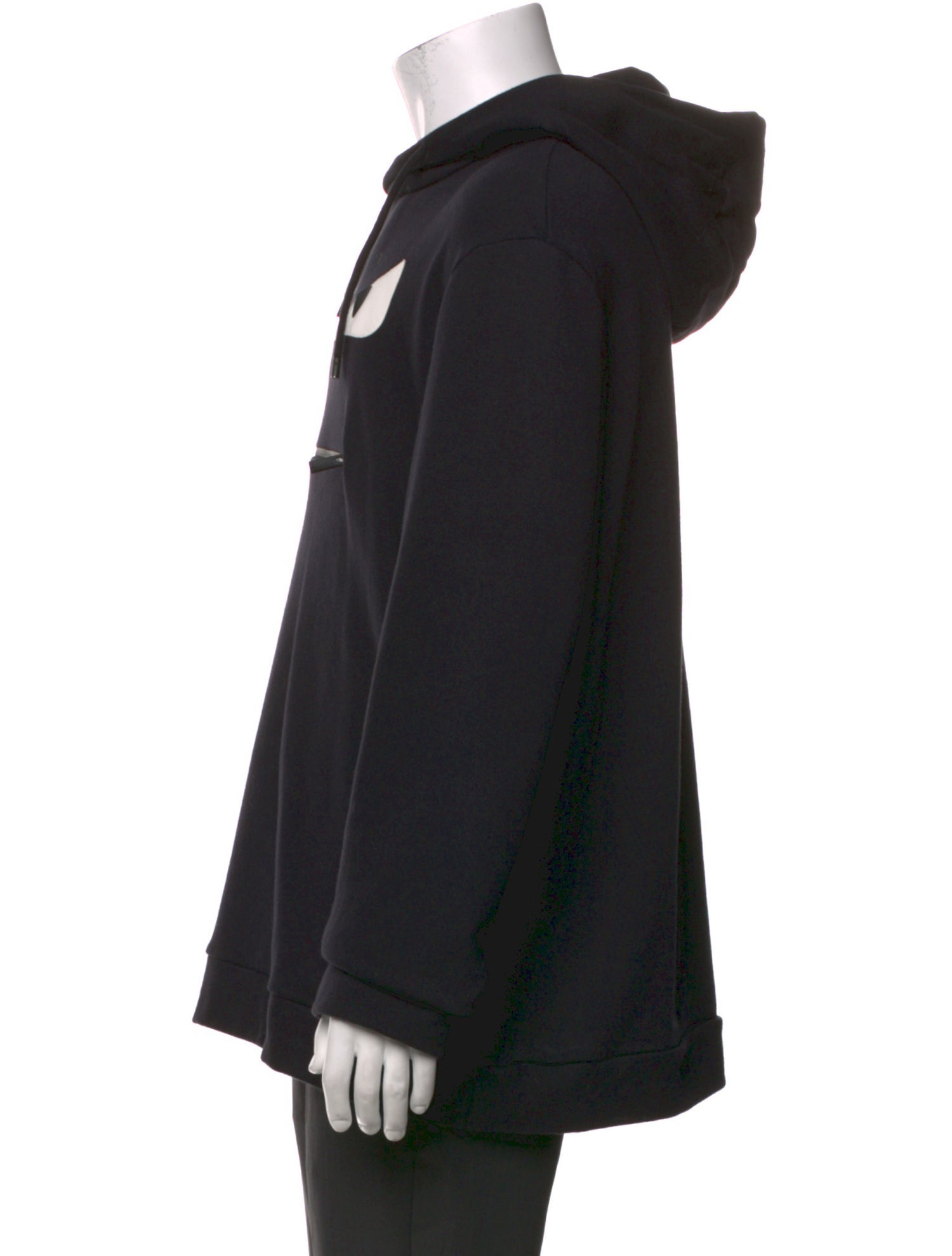 Fendi Graphic Print Crew Neck Hoodie