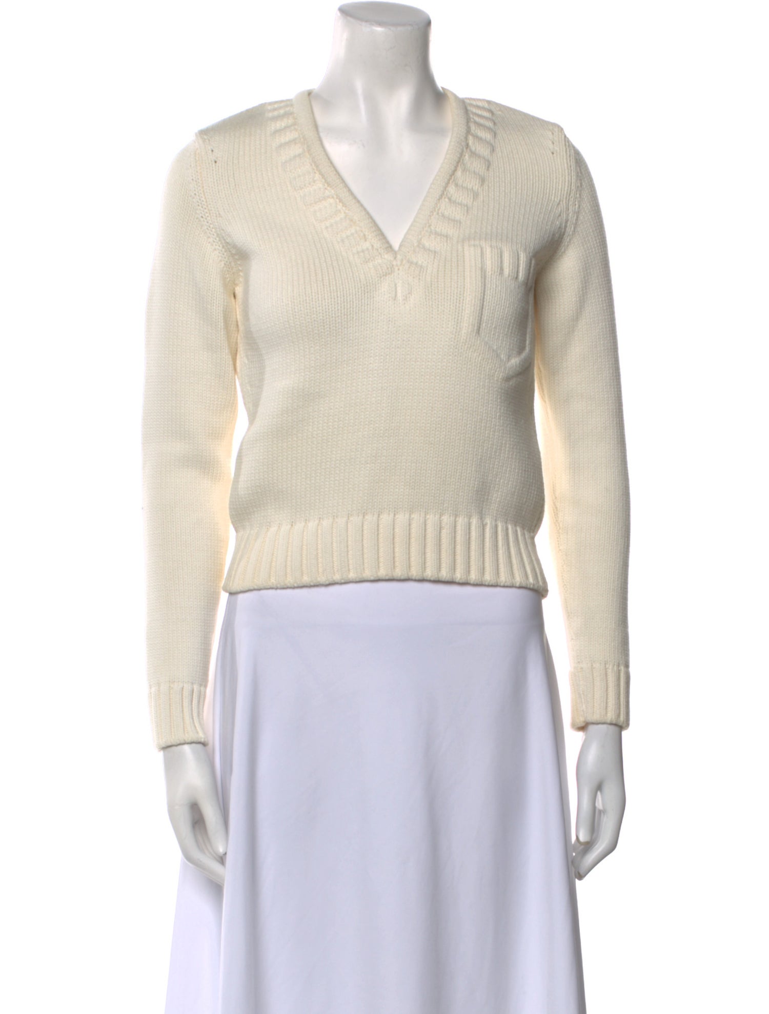 Fendi V-Neck Sweater