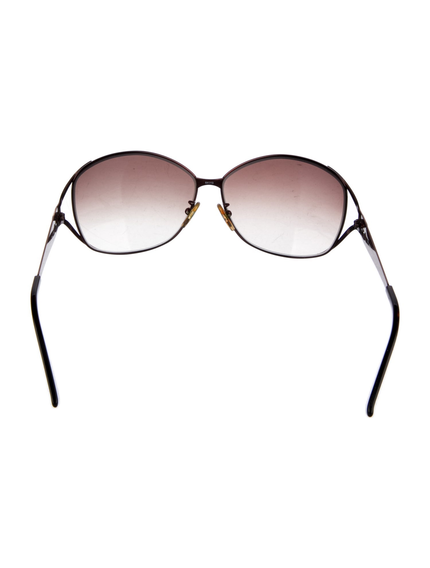 Fendi Zucchino FF Logo Oversize Sunglasses