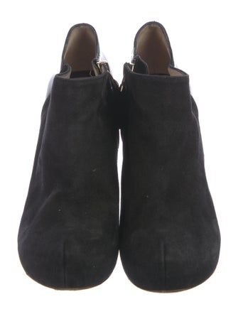 Fendi Zucca FF Logo Suede Pumps