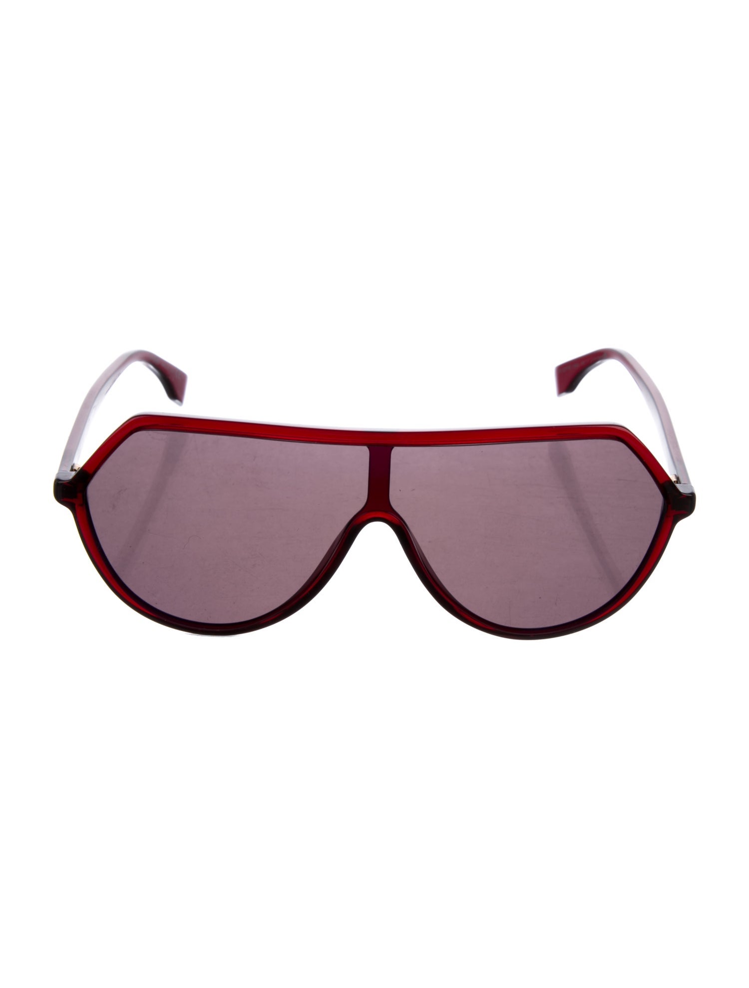 Fendi Shield Tinted Sunglasses