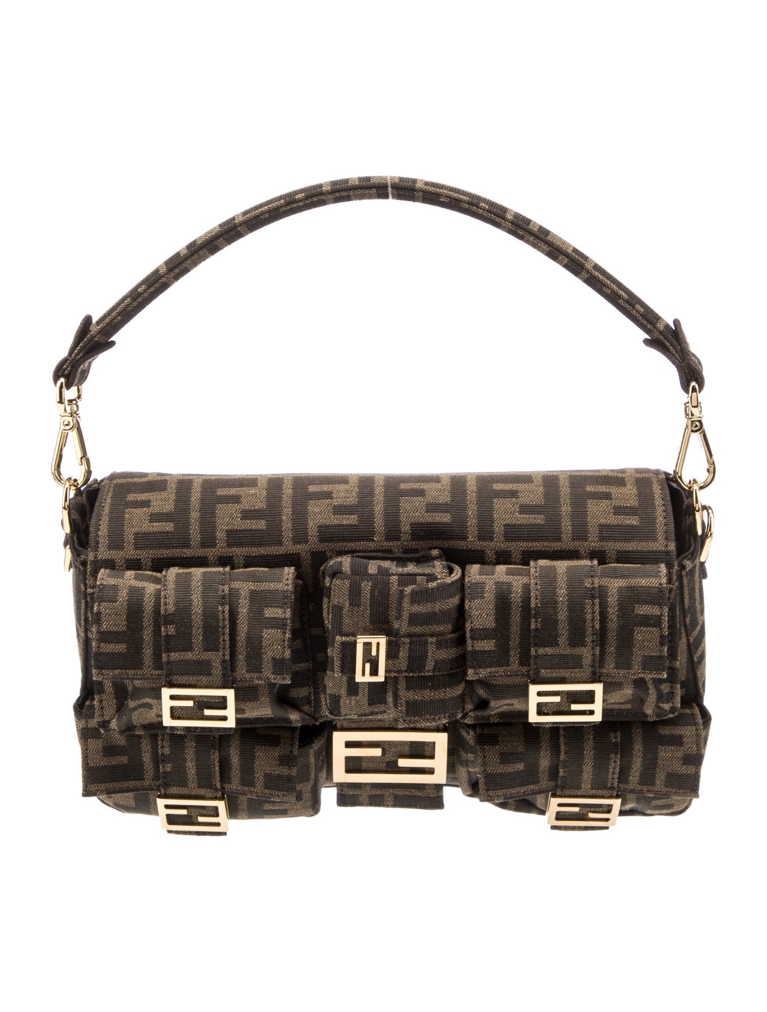 Fendi Zucca FF Multipocket Baguette 2024