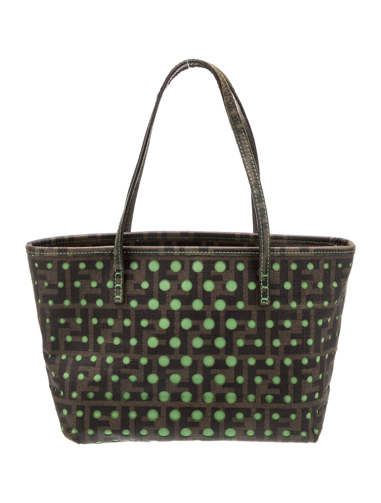 Fendi Zucca FF Roll Tote