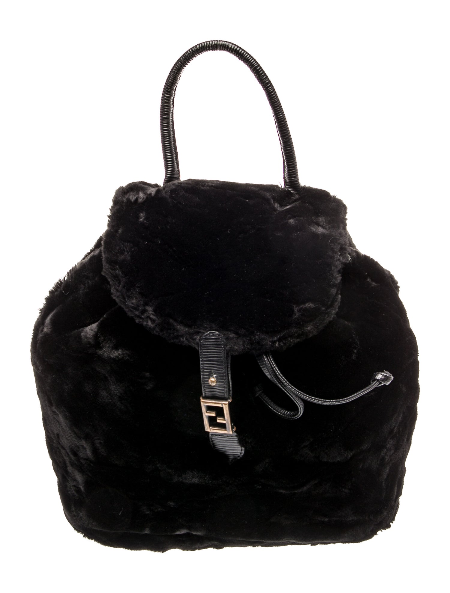 Fendi Faux Fur Backpack Vintage