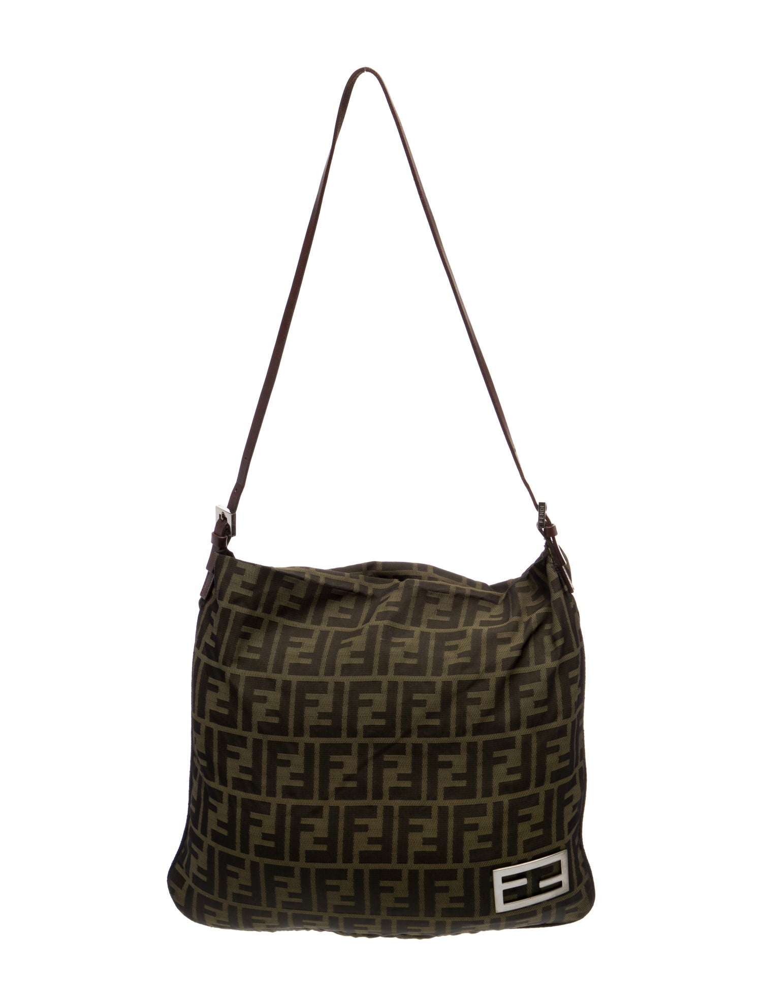 Fendi Zucca FF Shoulder Bag