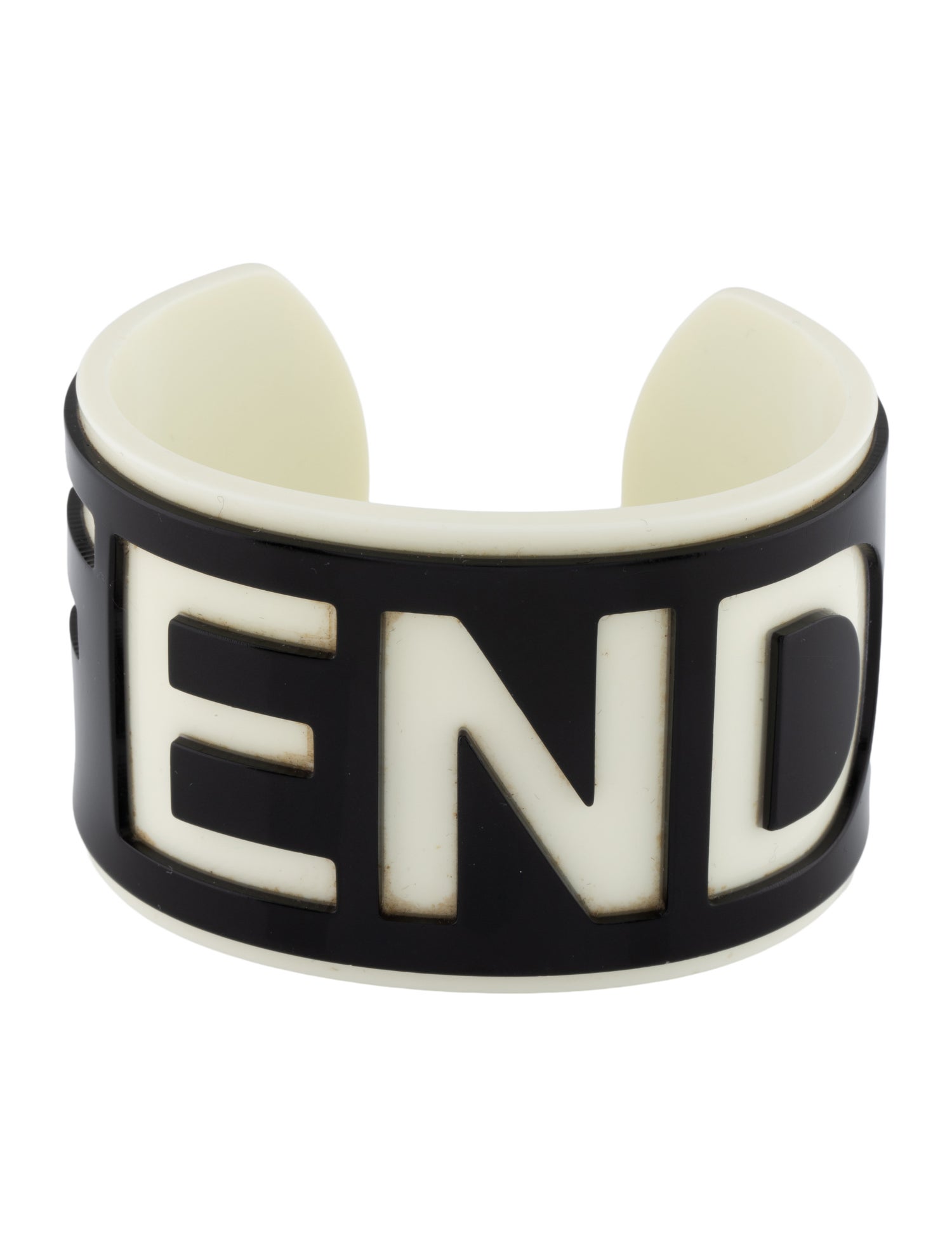 Fendi Resin Cuff Bracelet