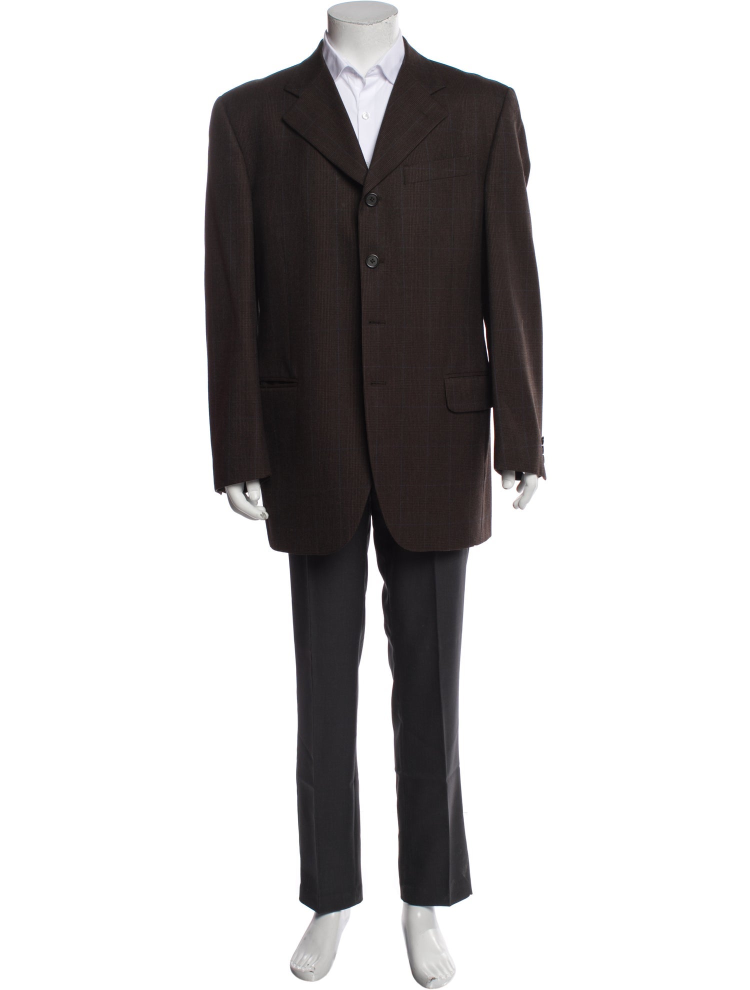 Fendi Wool Striped Blazer