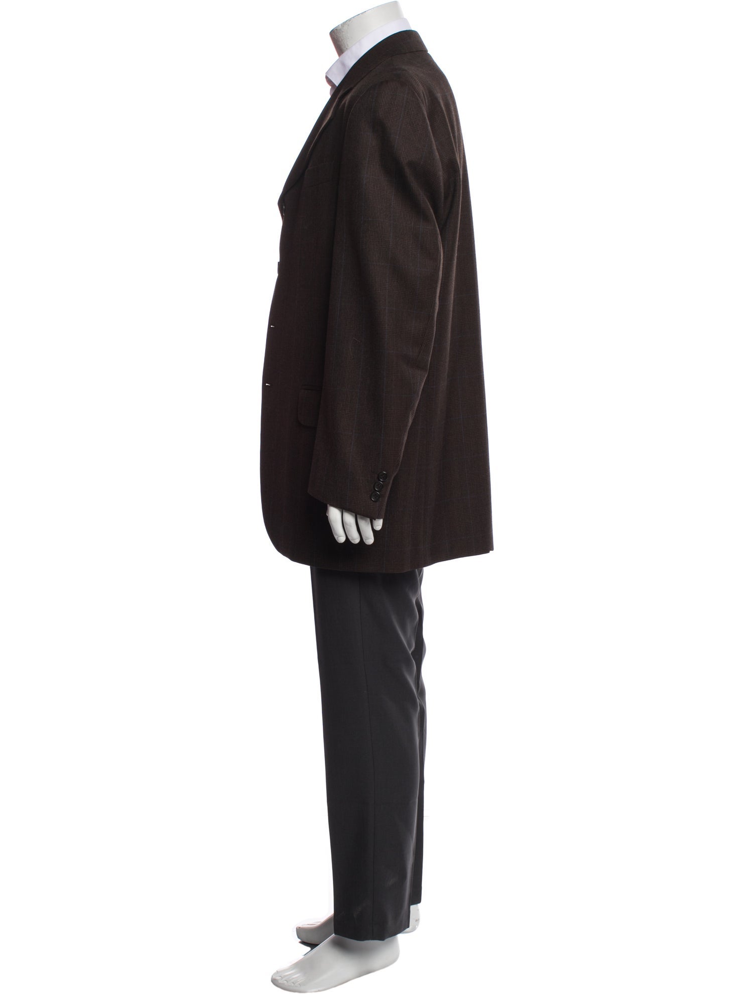 Fendi Wool Striped Blazer