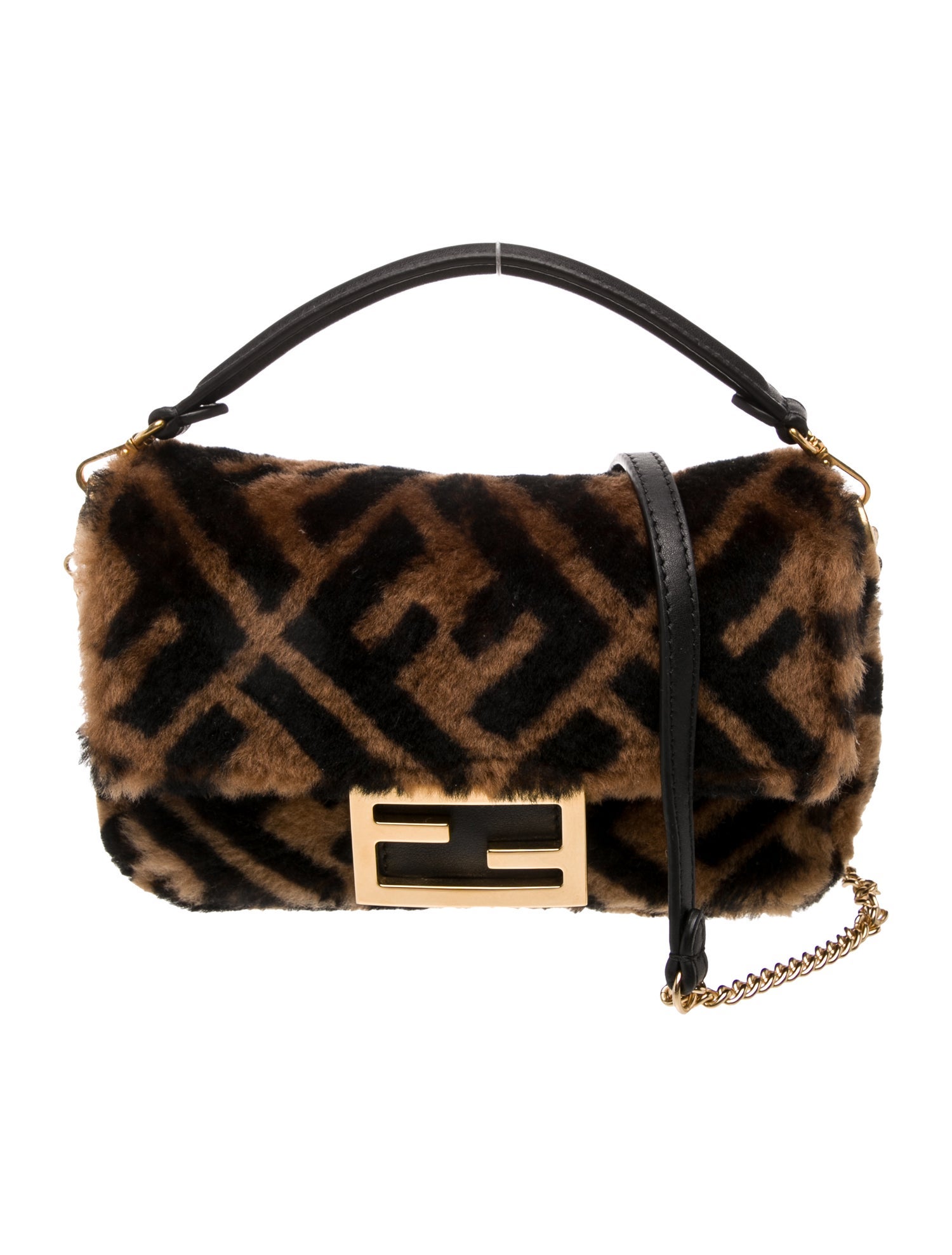 Fendi Zucca FF Baguette Mini