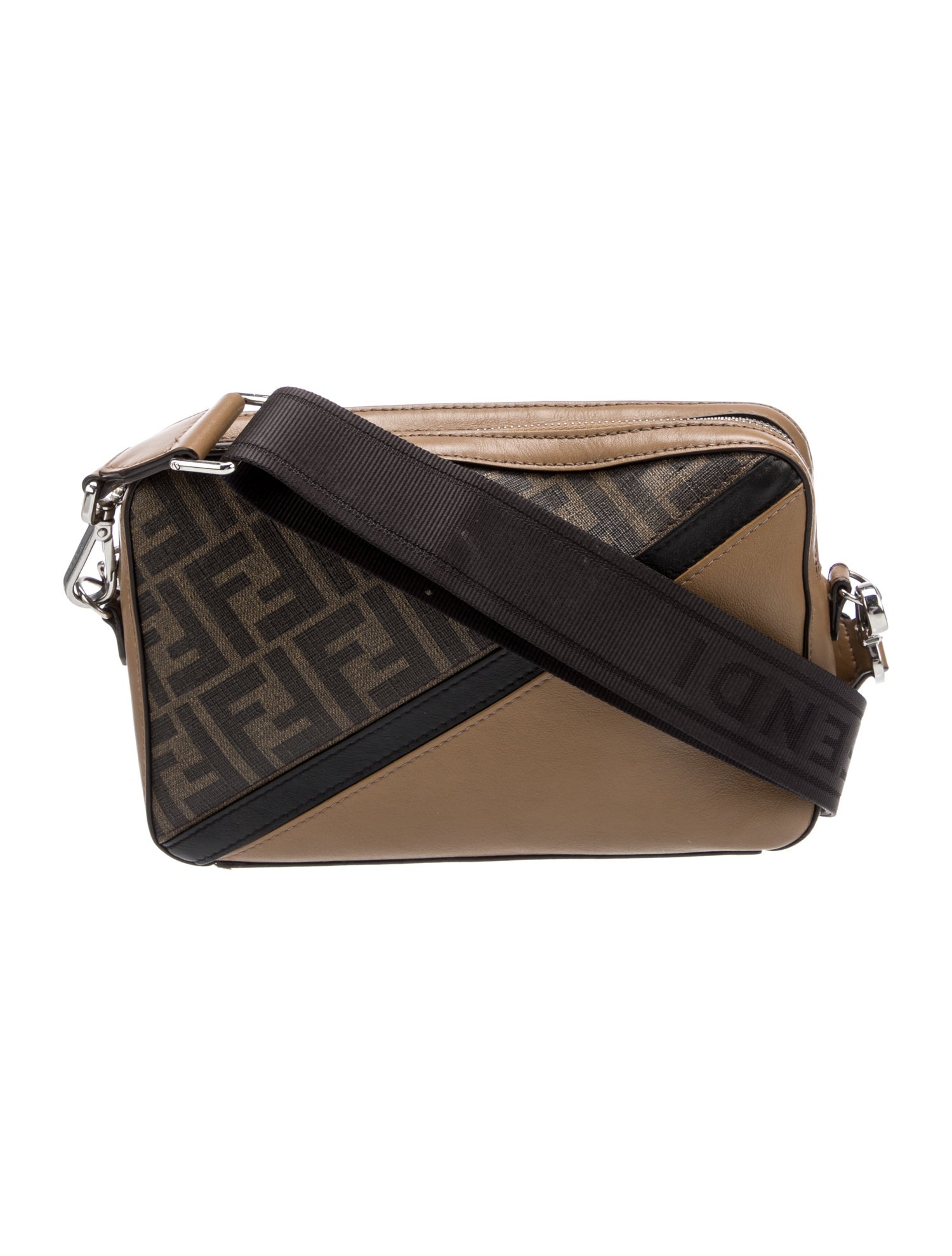 Fendi Zucca FF Zucca FF Messenger Bag Small