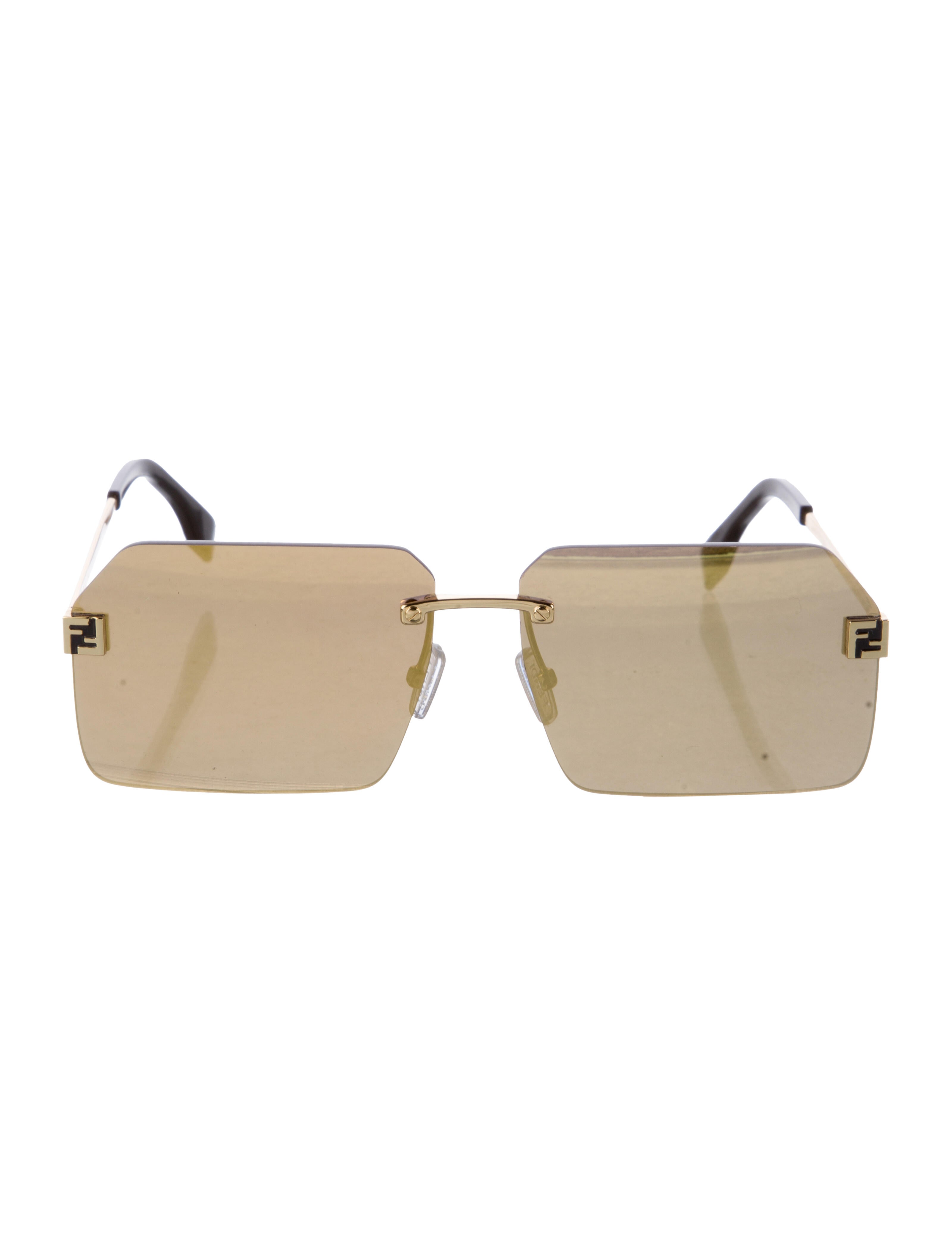 Fendi Oversize Tinted Sunglasses