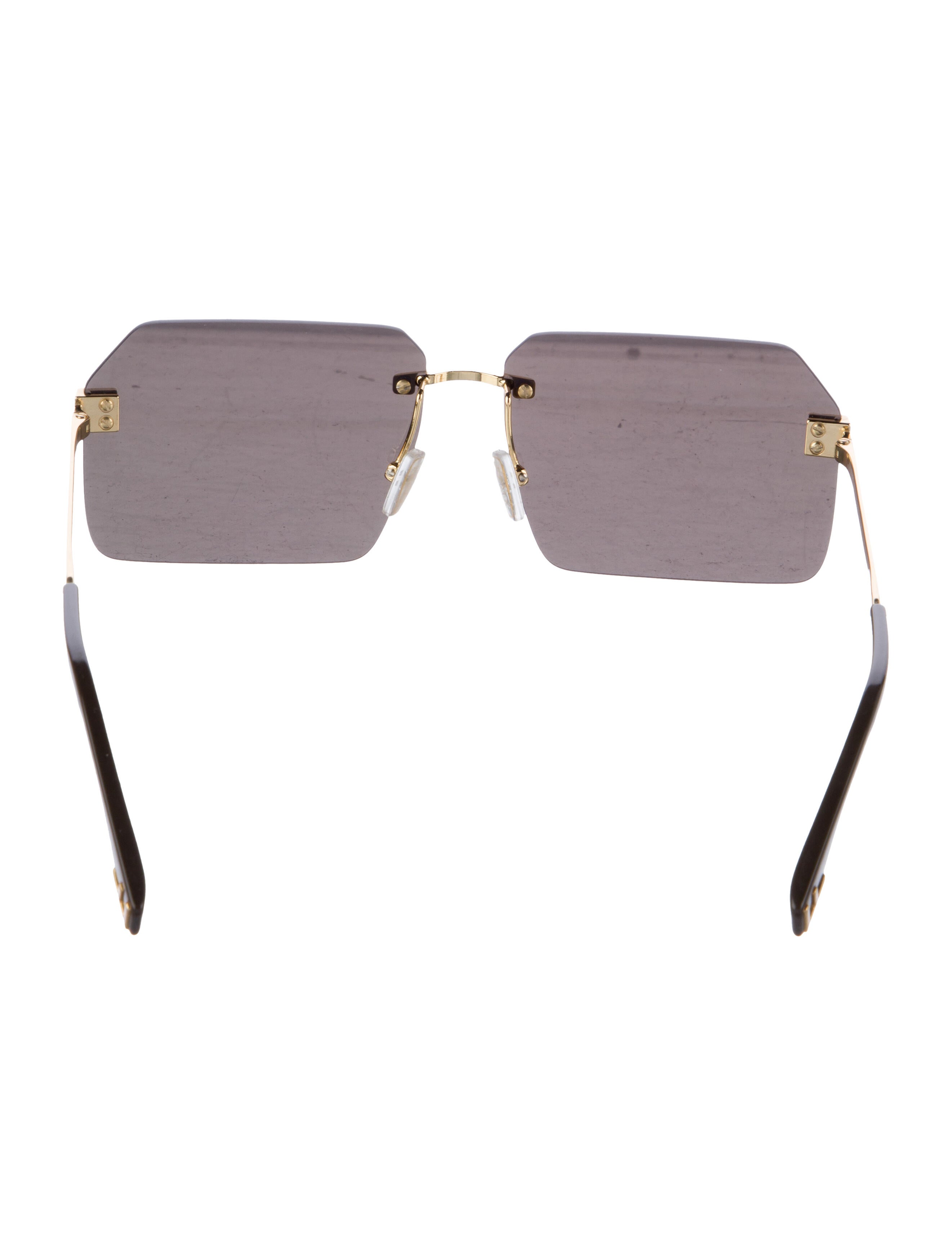 Fendi Oversize Tinted Sunglasses