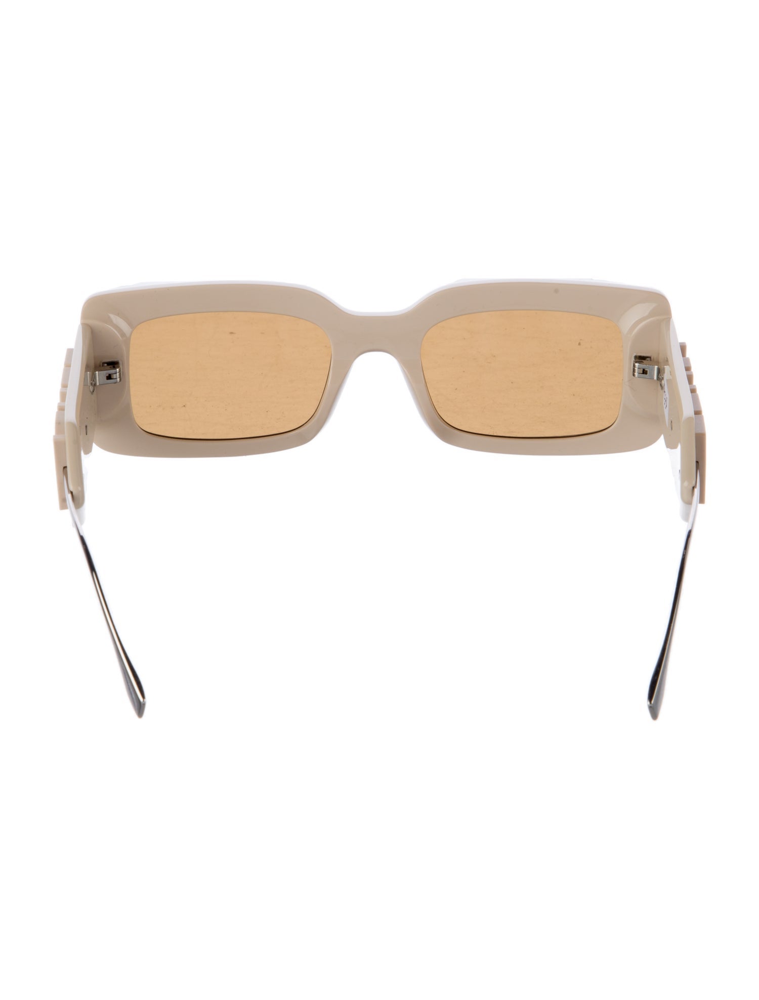 Fendi Zucca FF Logo Square Sunglasses