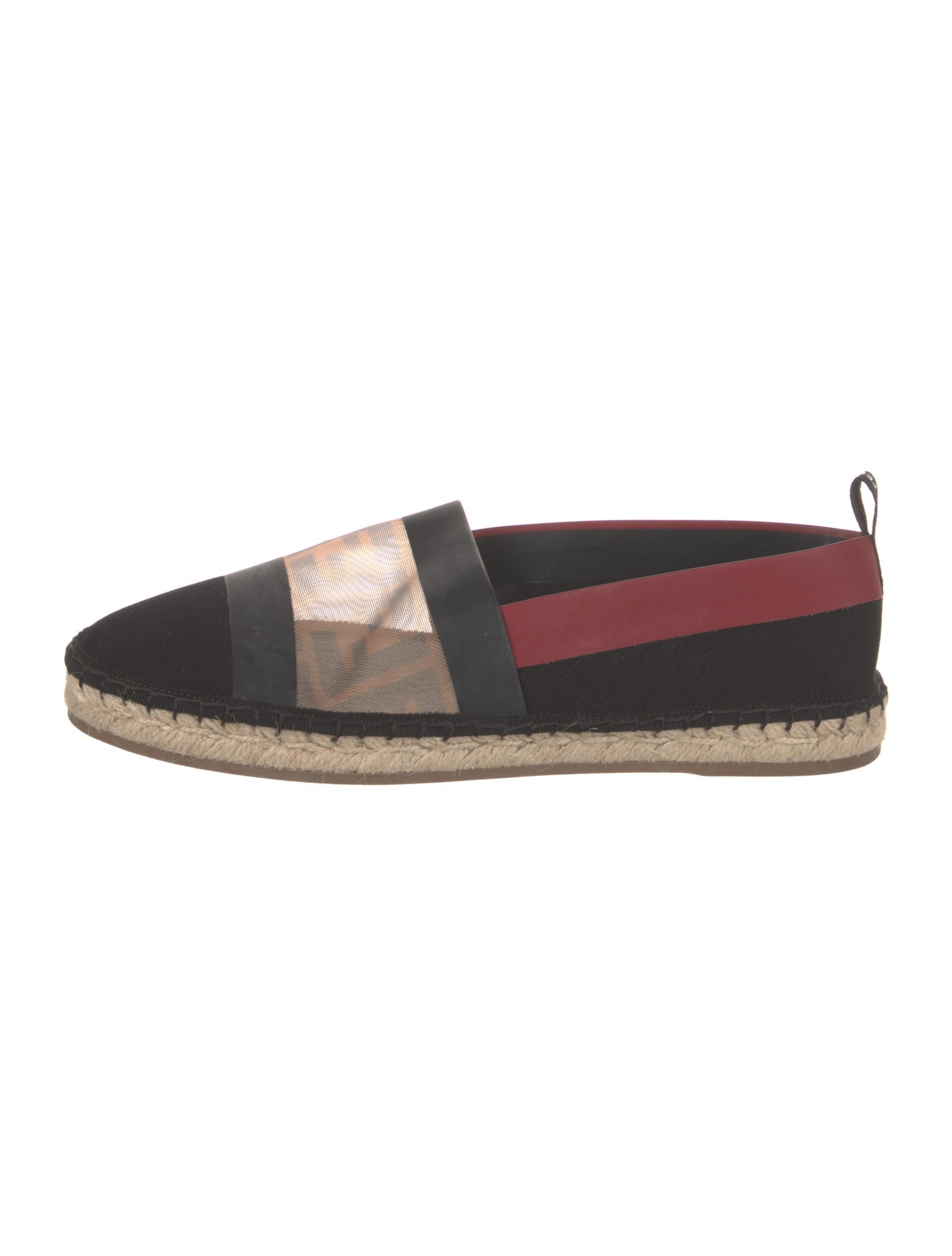 Fendi Zucca FF Logo Mesh Espadrilles