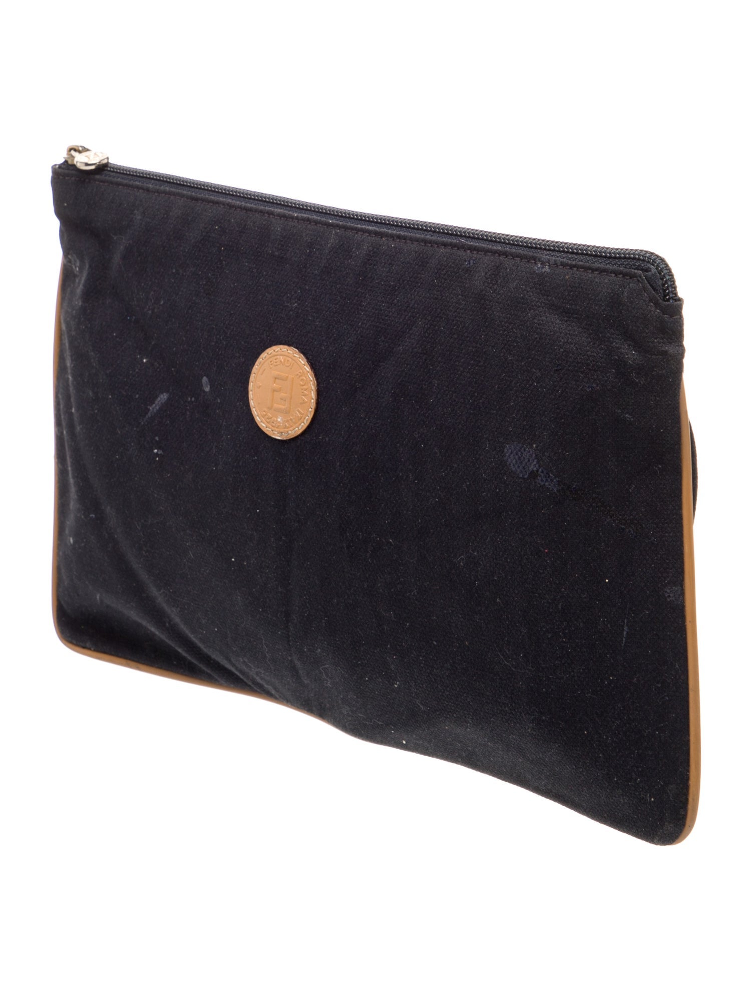 Fendi Canvas Cosmetic Bag