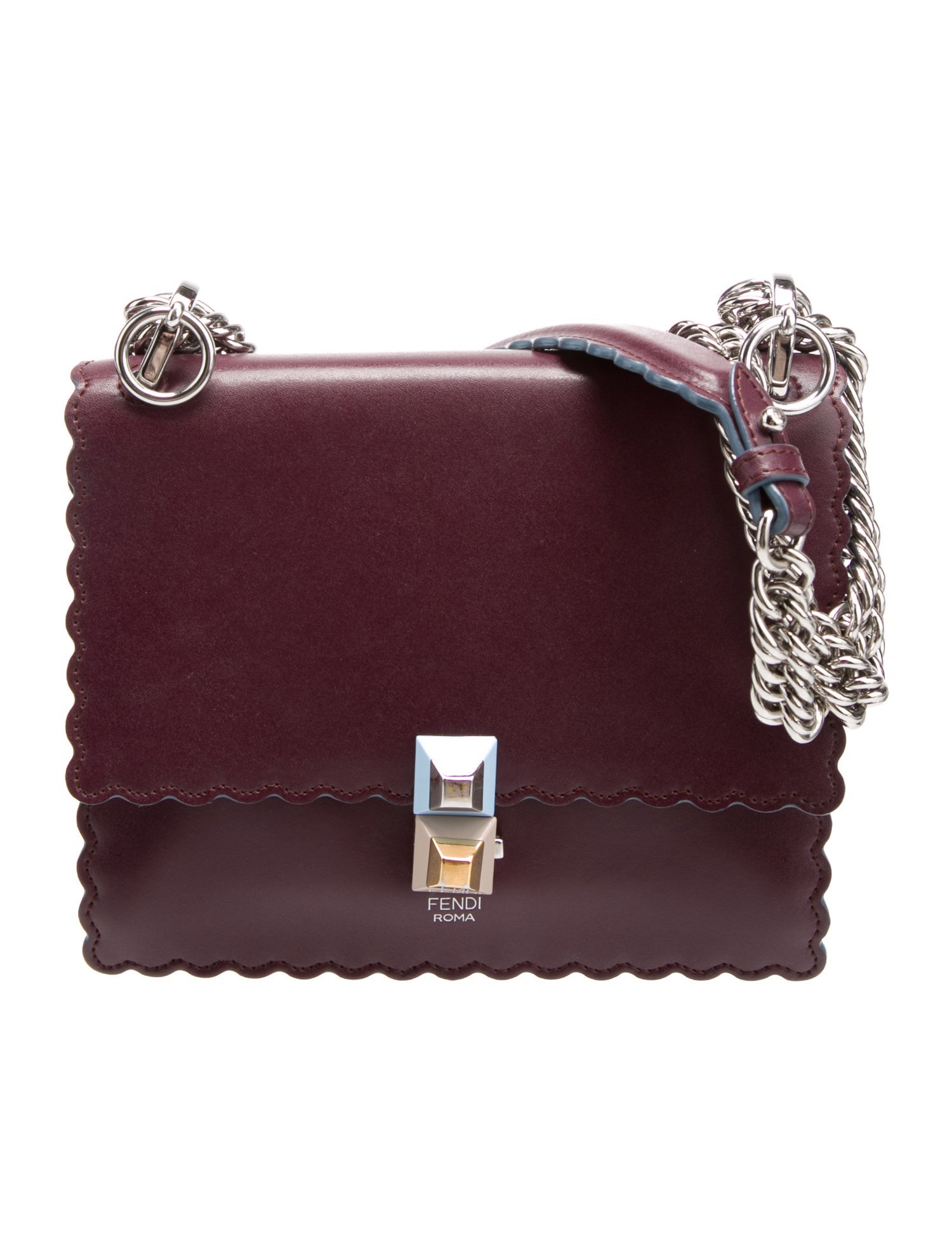 Fendi Leather Kan I Mini