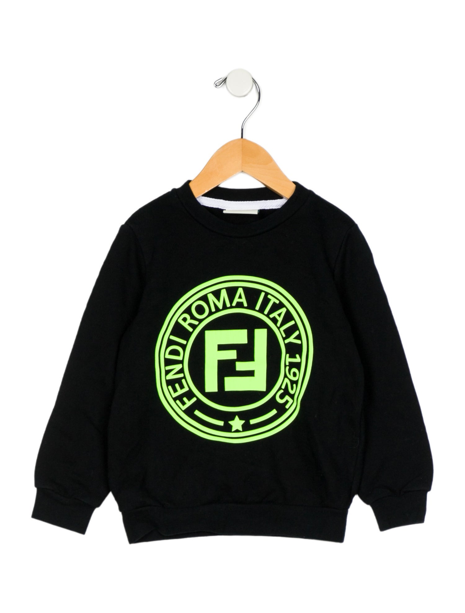 Fendi Toddler Boys' Graphic Long Sleeve Crew Neck Sweatshirt