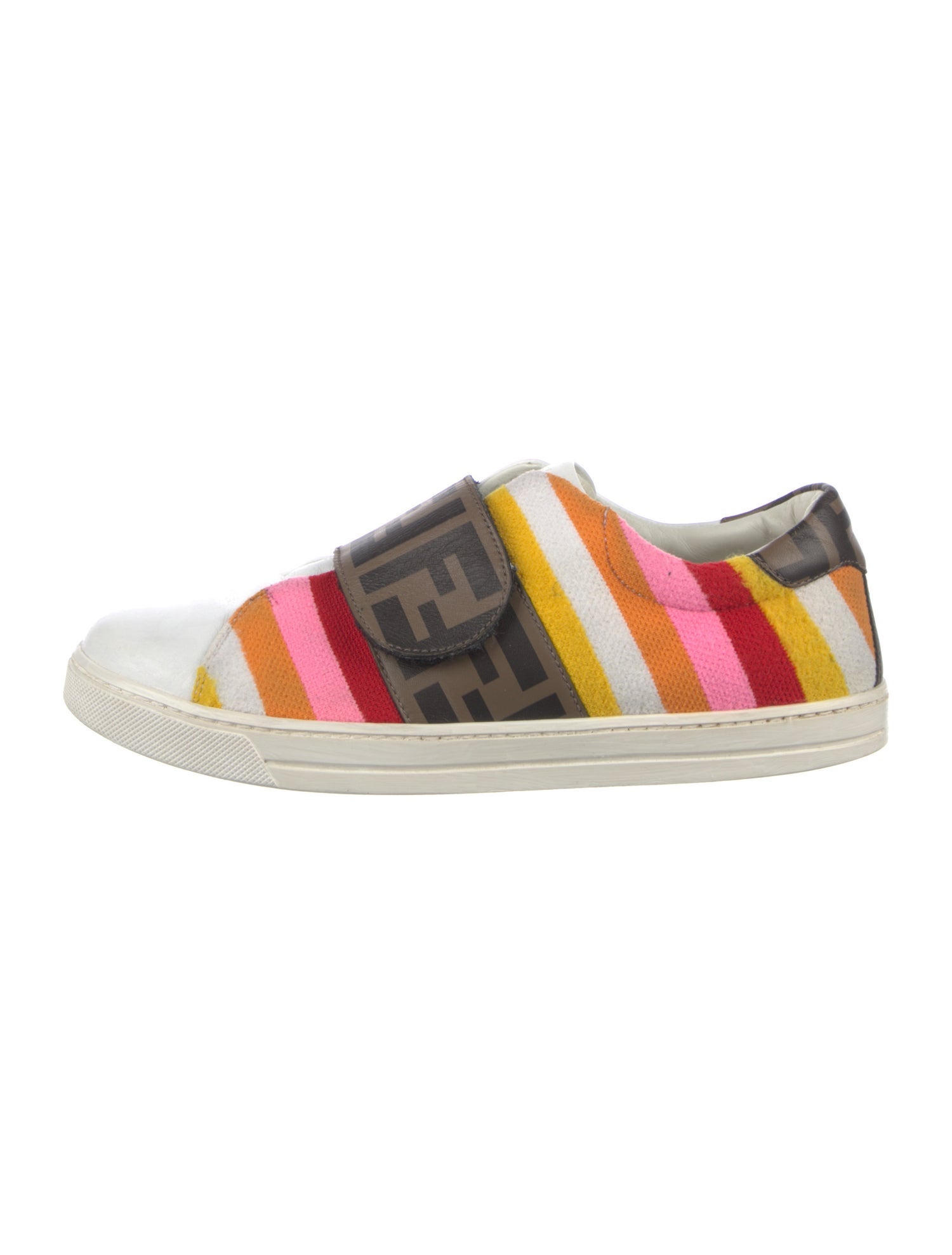 Fendi Zucca FF Logo Canvas Sneakers