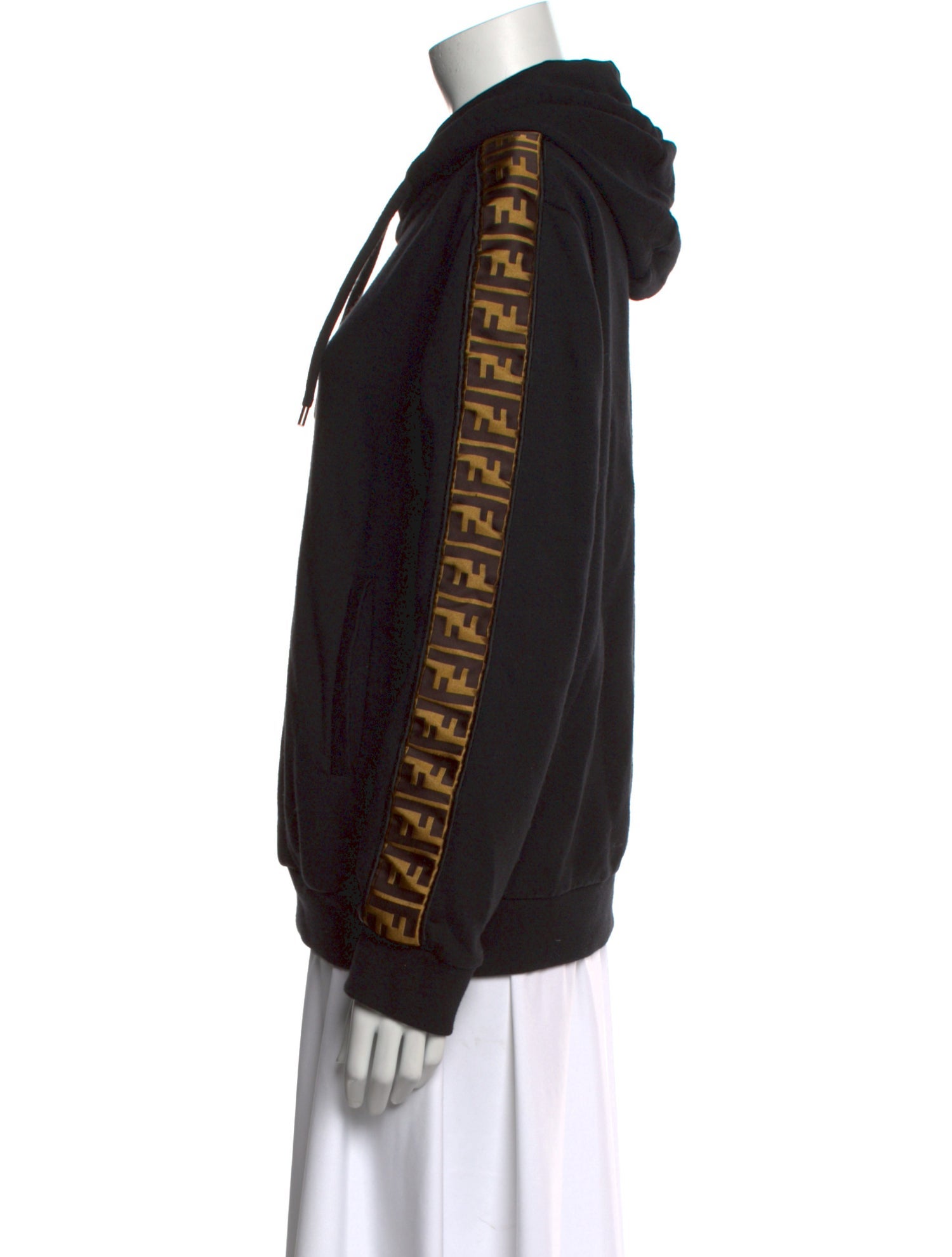 Fendi Wool Mock Neck Sweatshirt