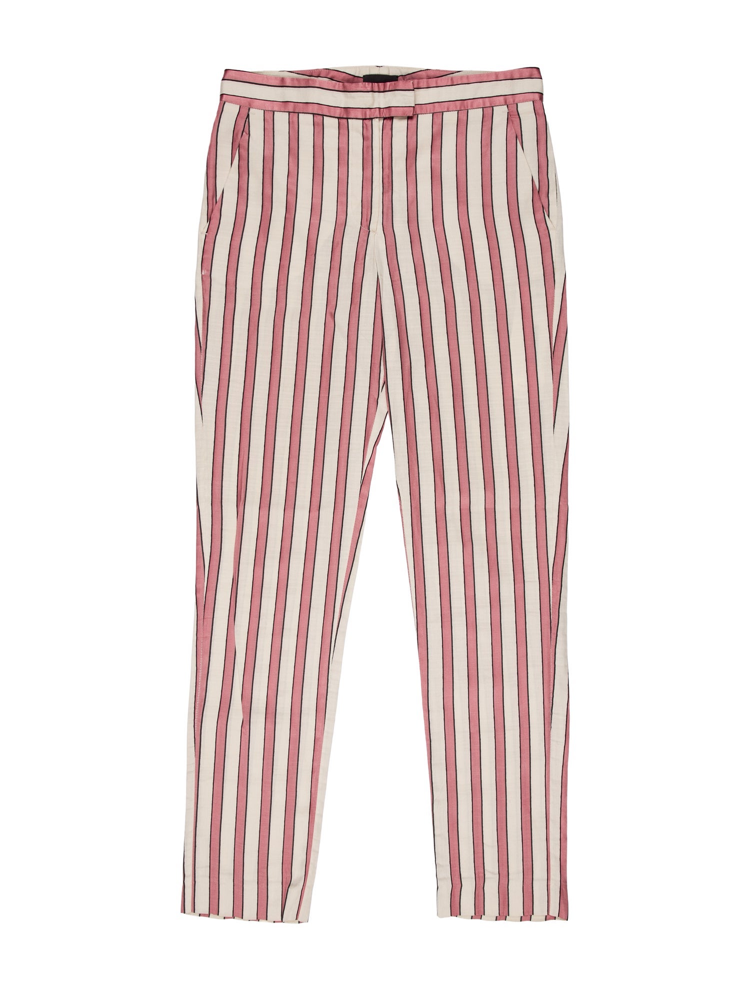 Fendi Striped Straight Leg Pants