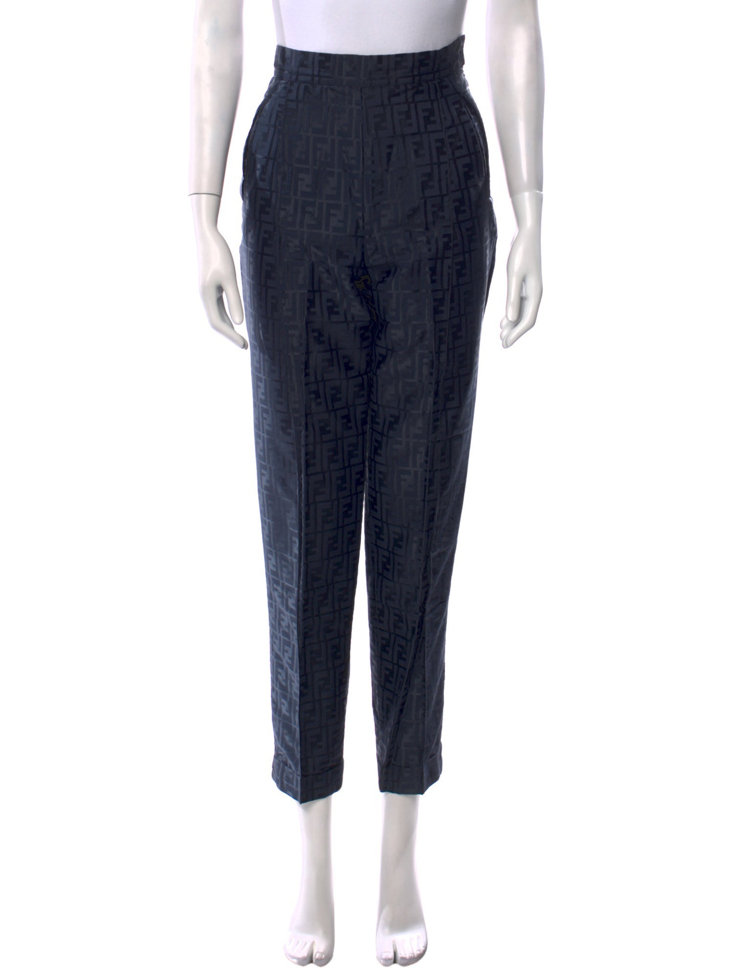 Fendi Vintage Straight Leg Pants