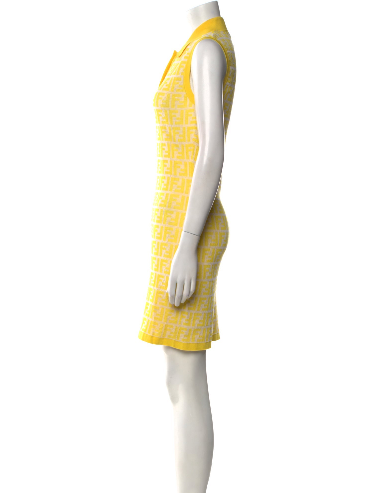 Fendi Plaid Print Mini Dress w/ Tags