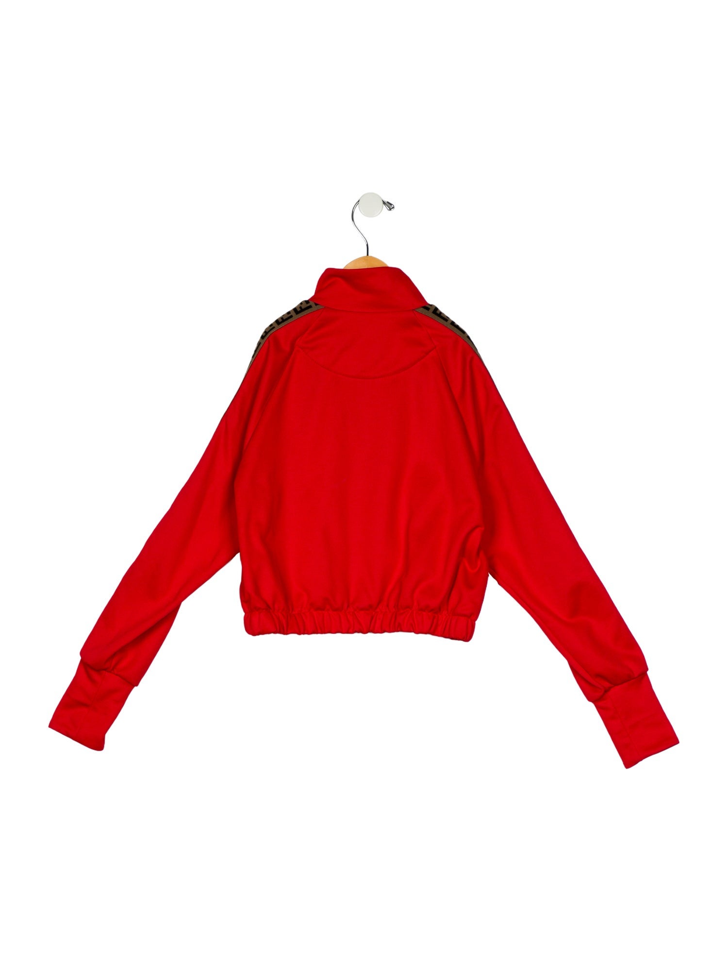 Fendi Boys' Casual Mock Neck Jacket