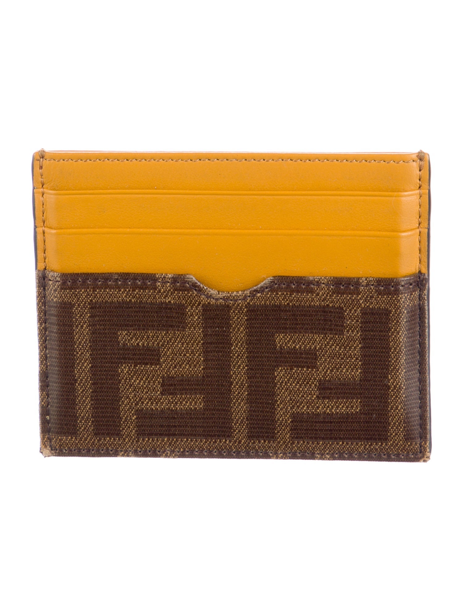 Fendi 2019 Zucca FF Logo Wallet