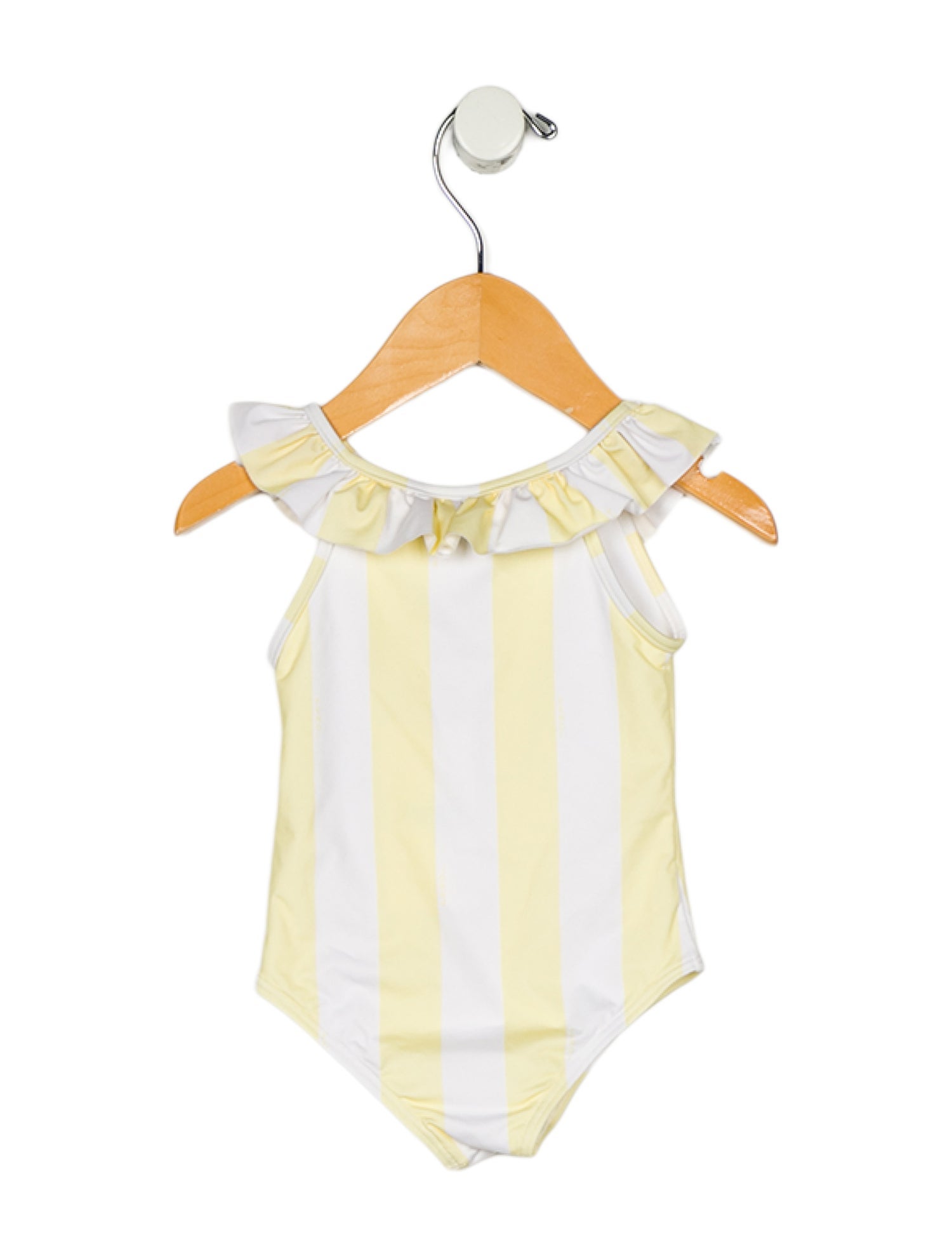 Fendi Toddler Girls' Embroidered Patterned One Piece Swimsuit