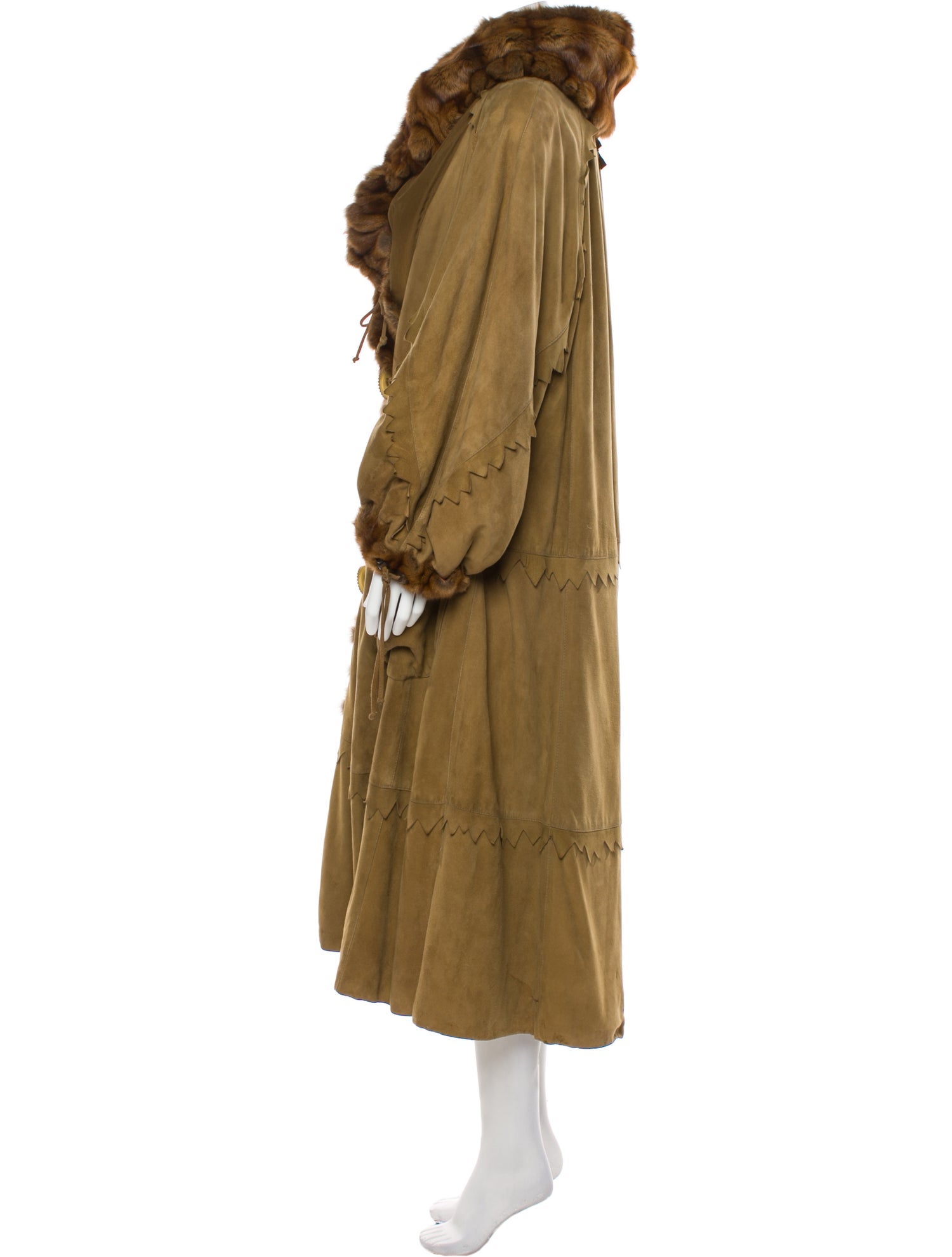 Fendi Vintage 1990's Fur Coat