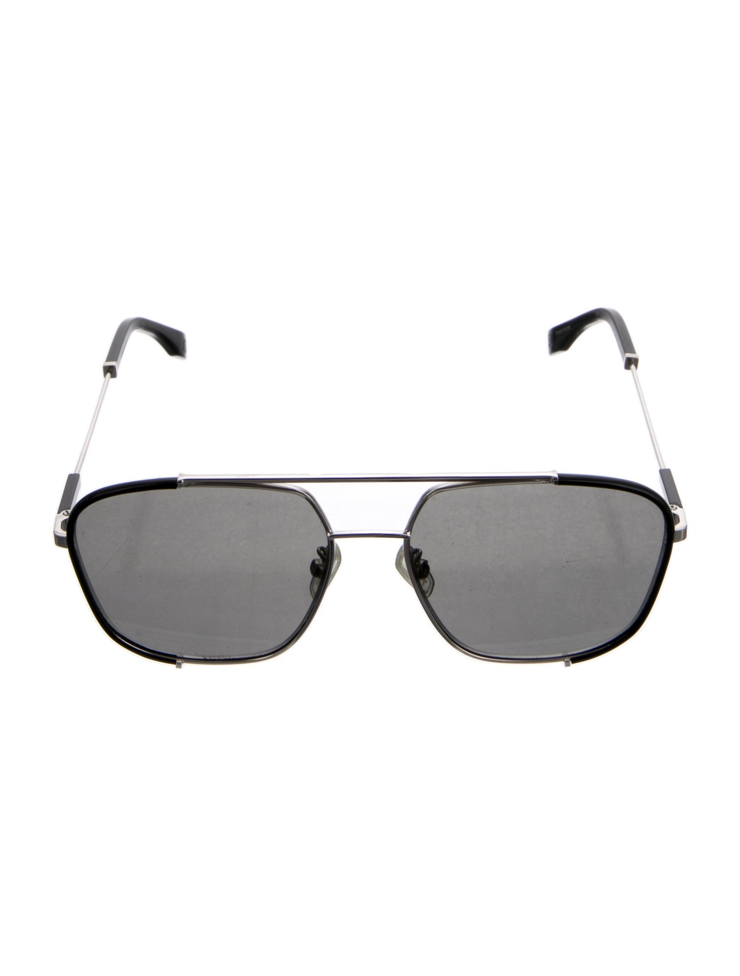 Fendi Zucchino FF Logo Aviator Sunglasses